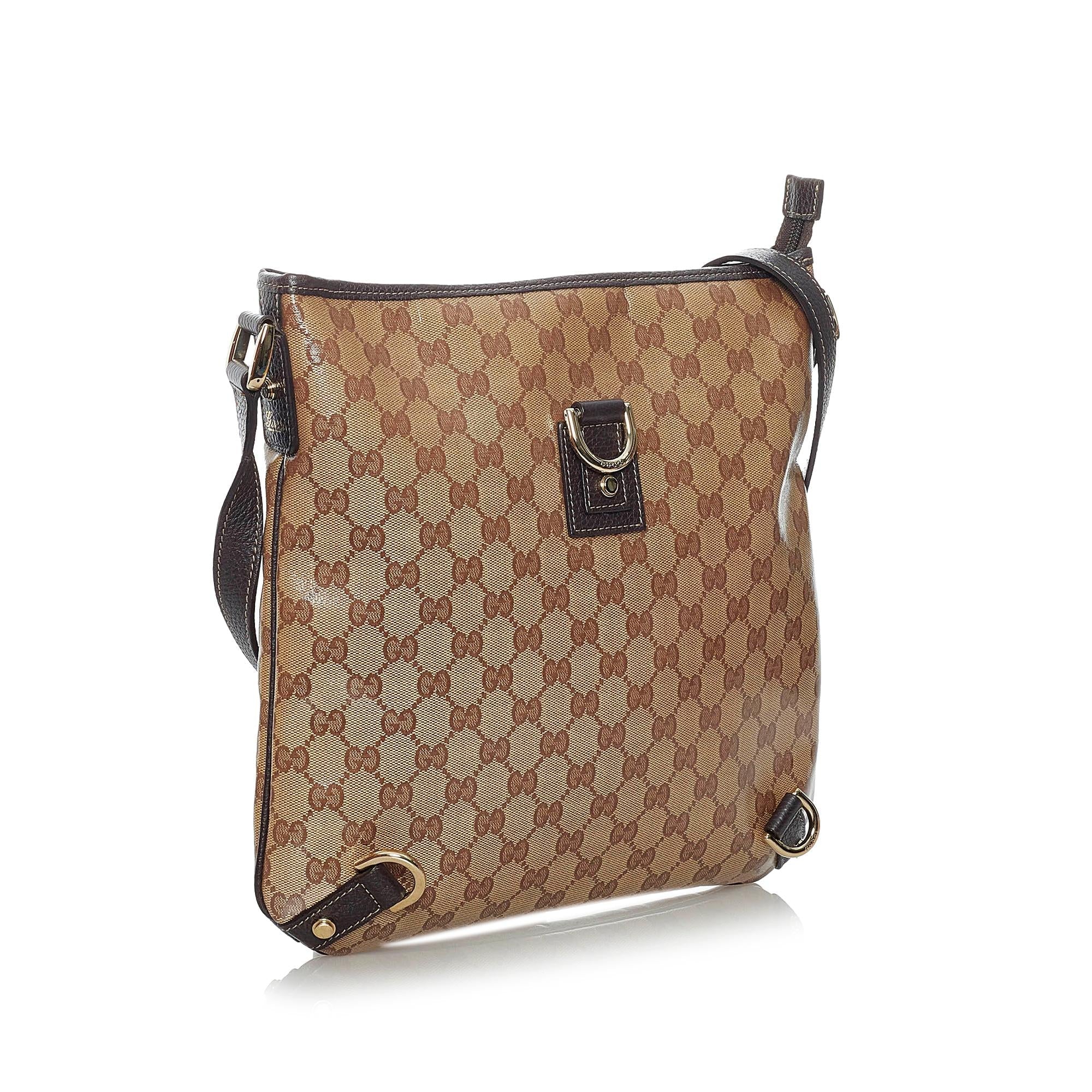 Gucci Gucci Crystal Abbey D-Ring Crossbody Bag (SHG-30153)