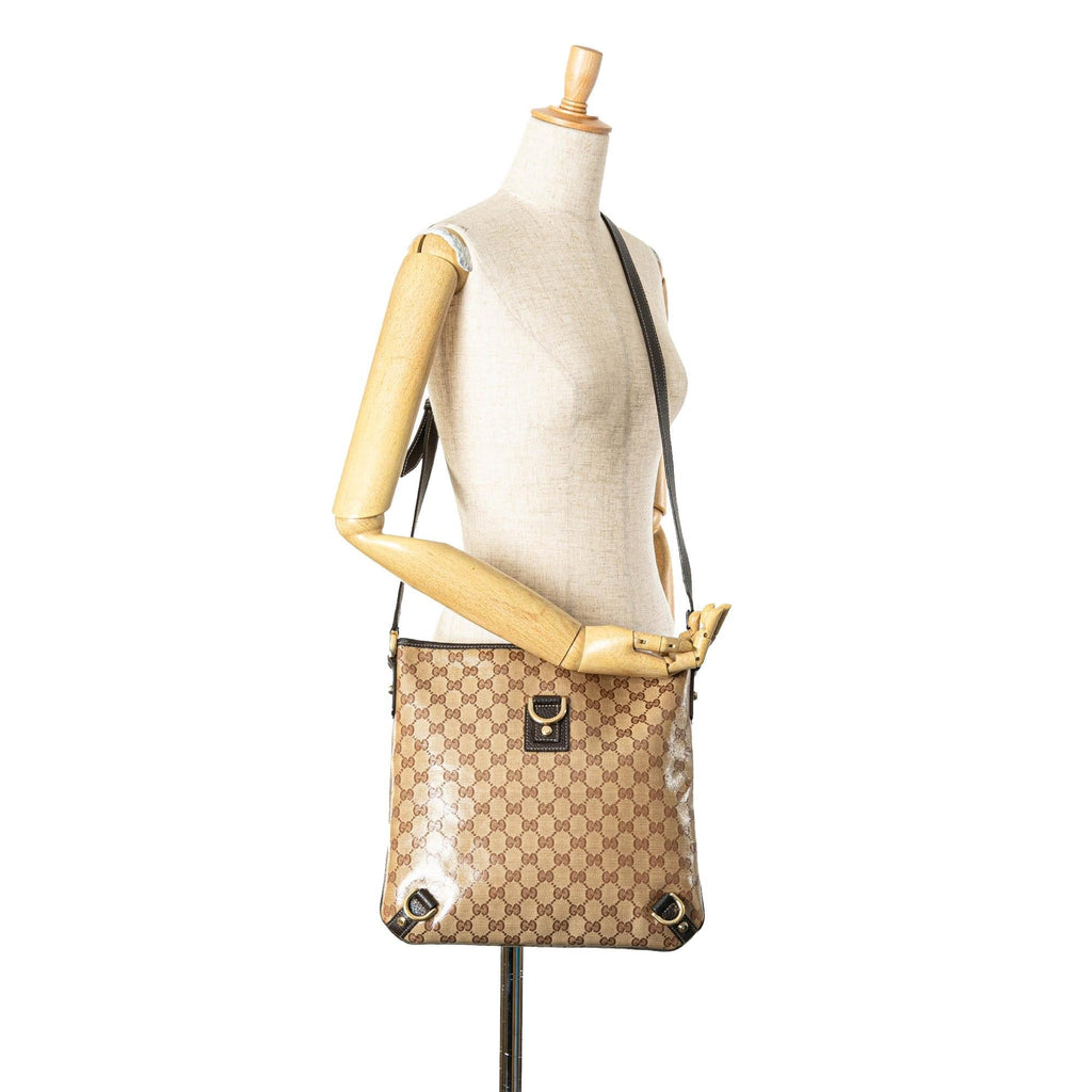 Gucci GG Crystal Abbey D Ring Crossbody