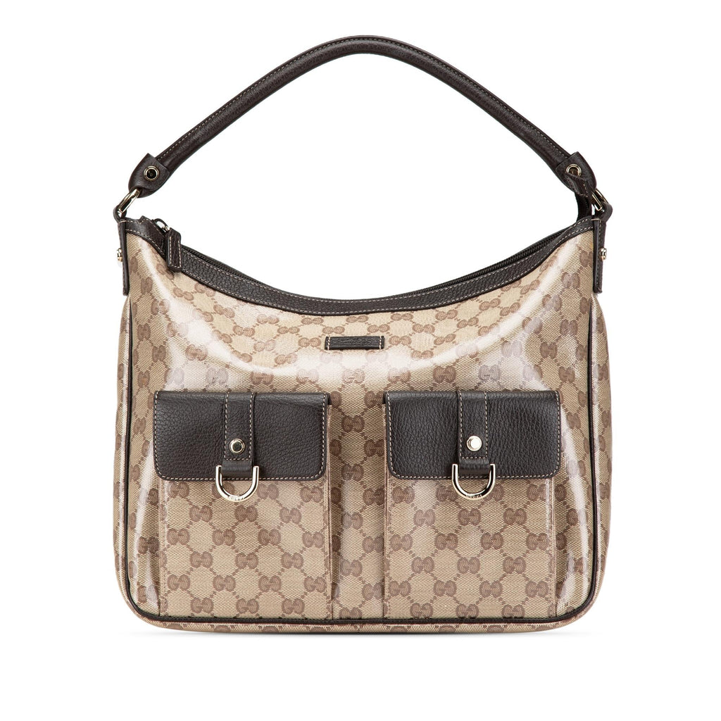 Gucci GG Crystal Abbey D Ring Handbag