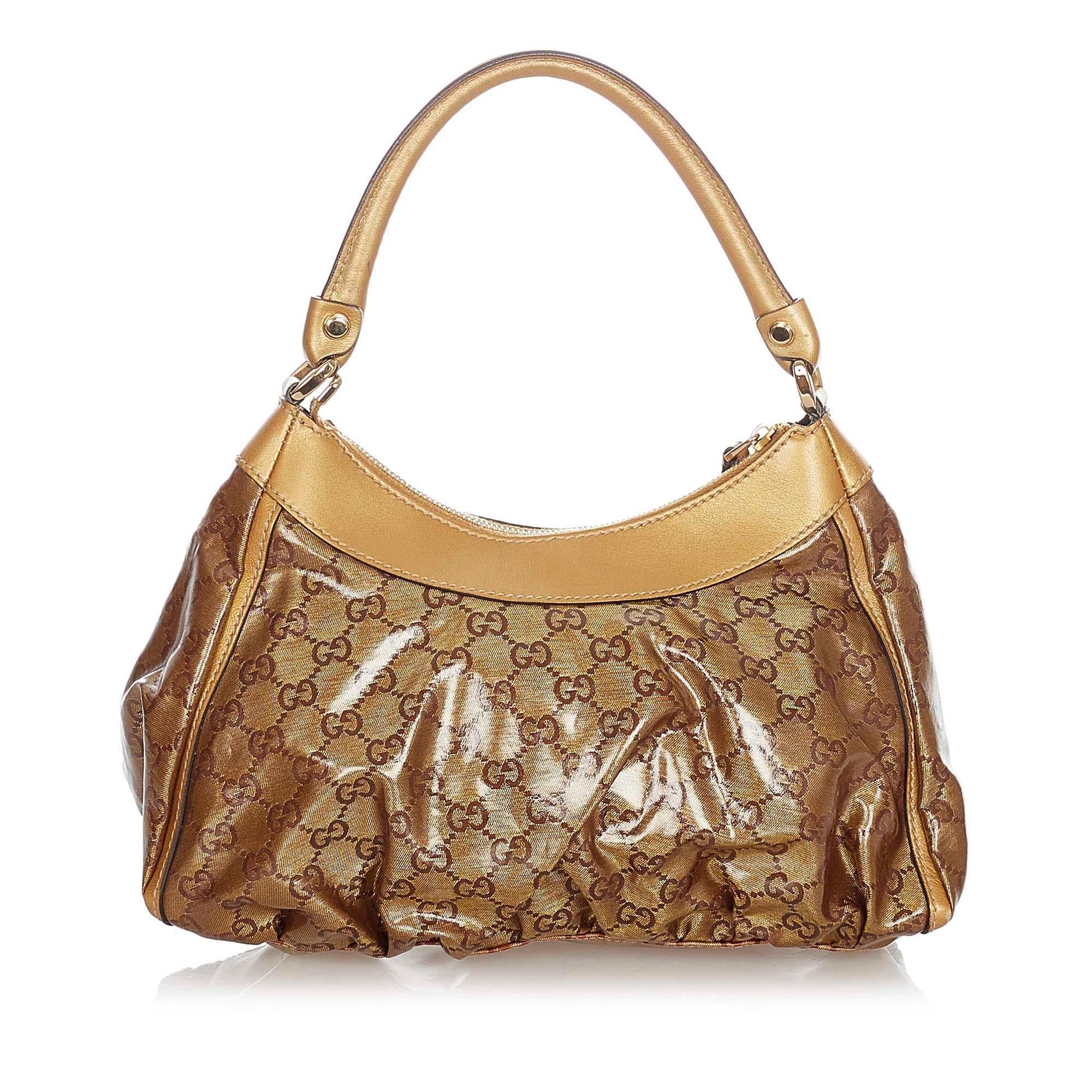 Gucci Gucci Crystal Abbey D-Ring Shoulder Bag (SHG-23071)