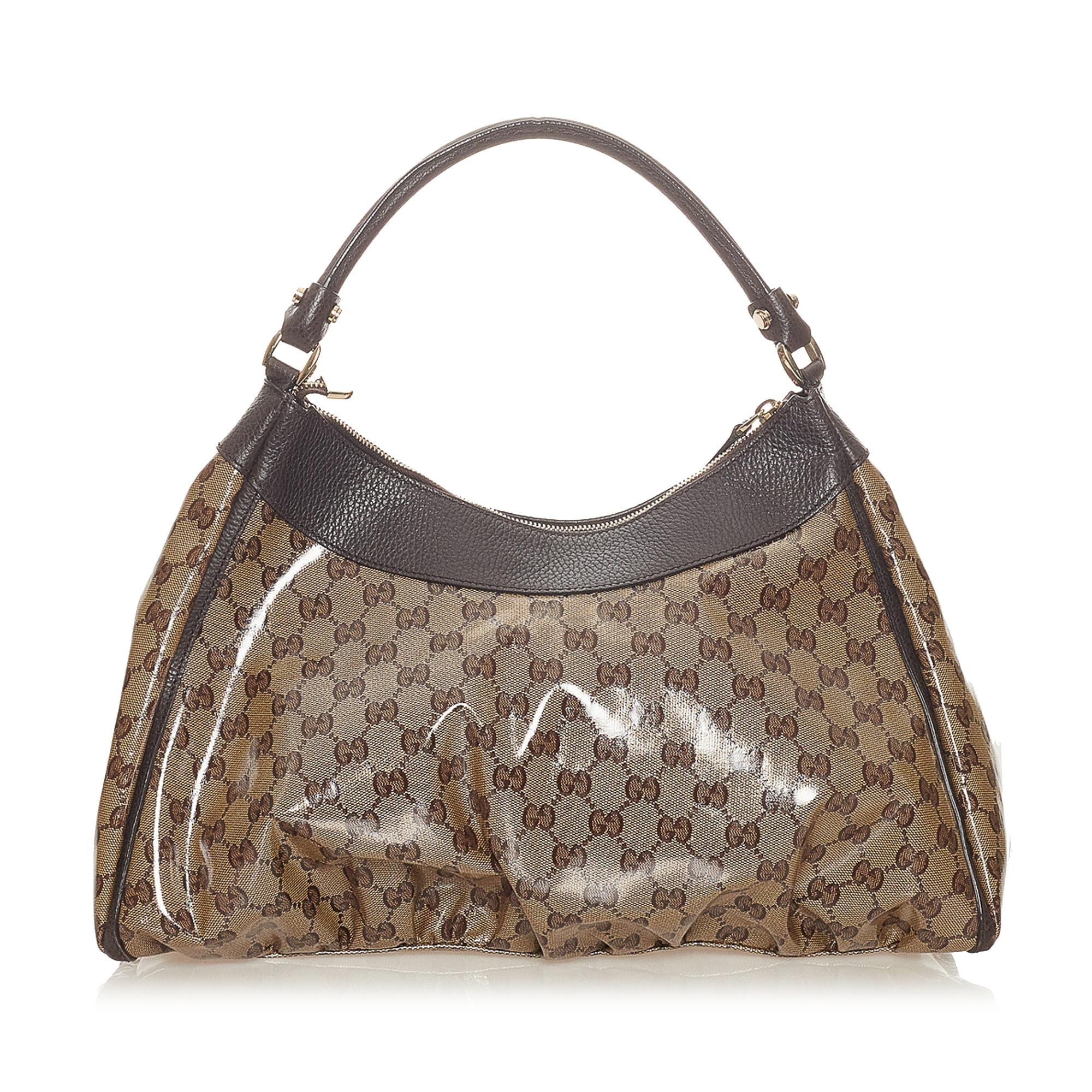 Gucci Gucci Crystal Abbey D-Ring Shoulder Bag (SHG-27345)
