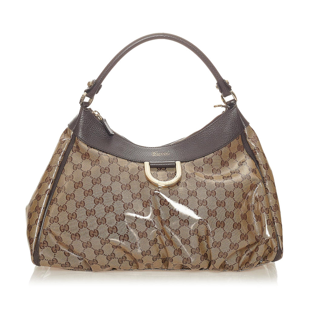 Gucci Gucci Crystal Abbey D-Ring Shoulder Bag (SHG-27345)
