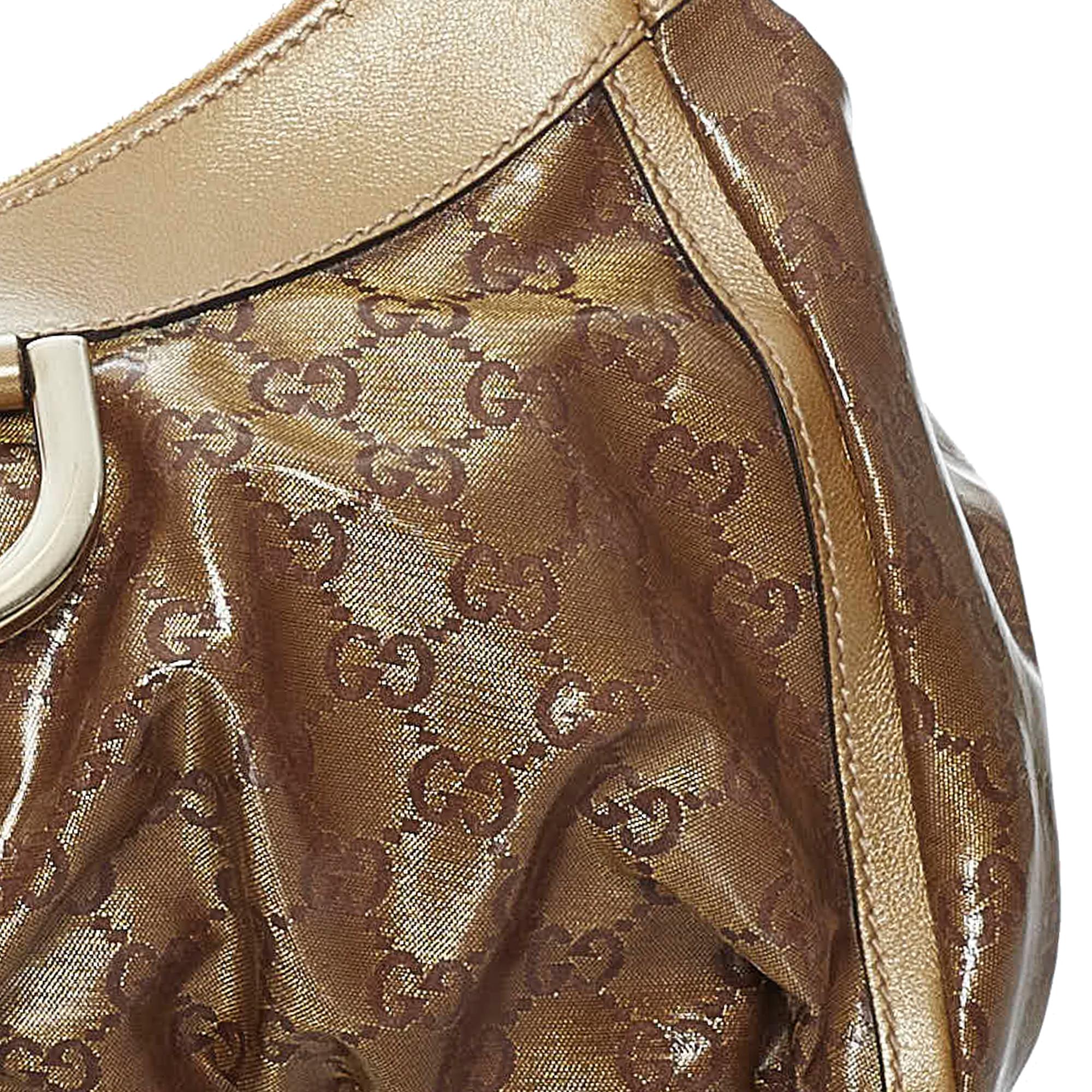 Gucci Gucci Crystal Abbey D-Ring Shoulder Bag (SHG-29525)