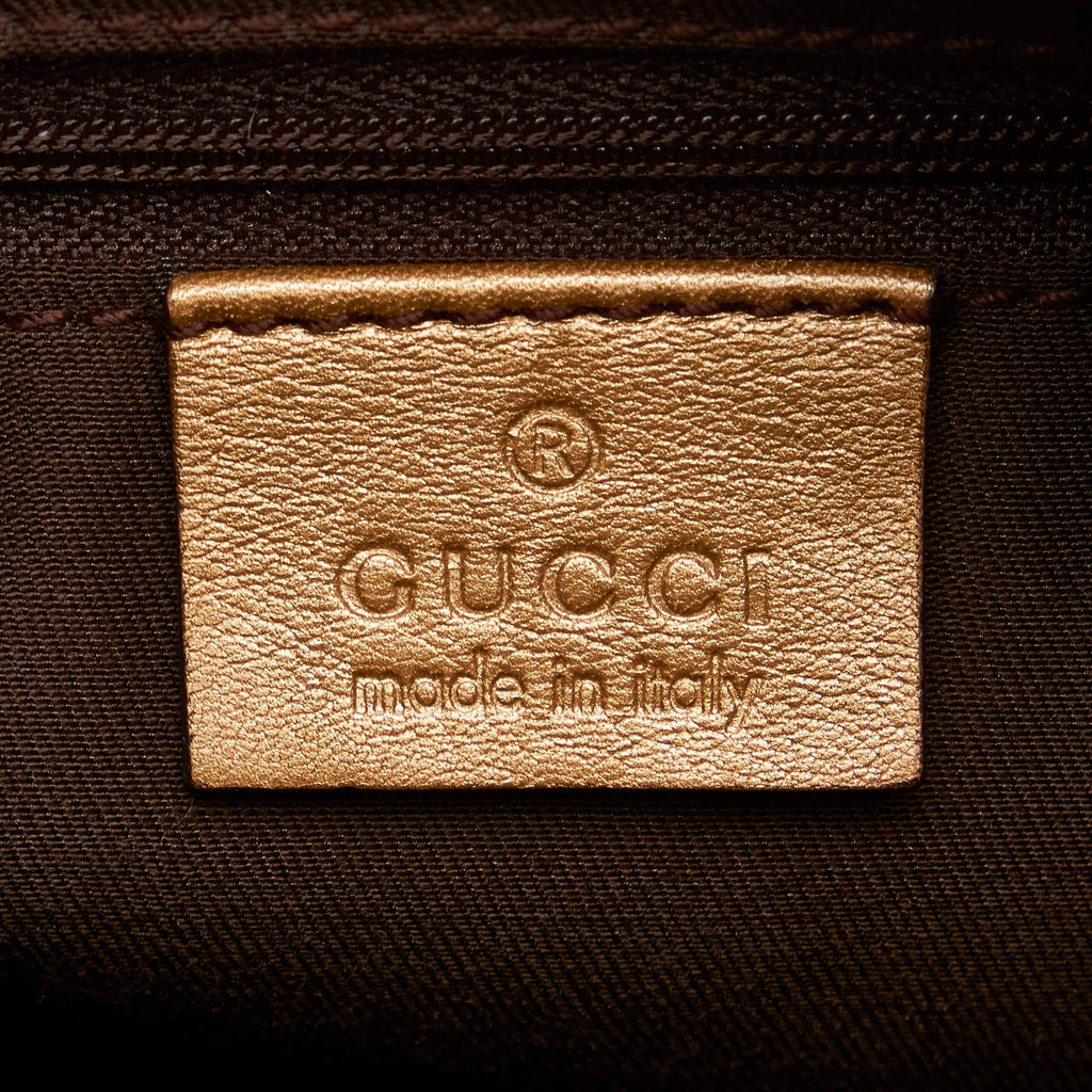 Gucci Gucci Crystal Abbey D-Ring Shoulder Bag (SHG-29525)
