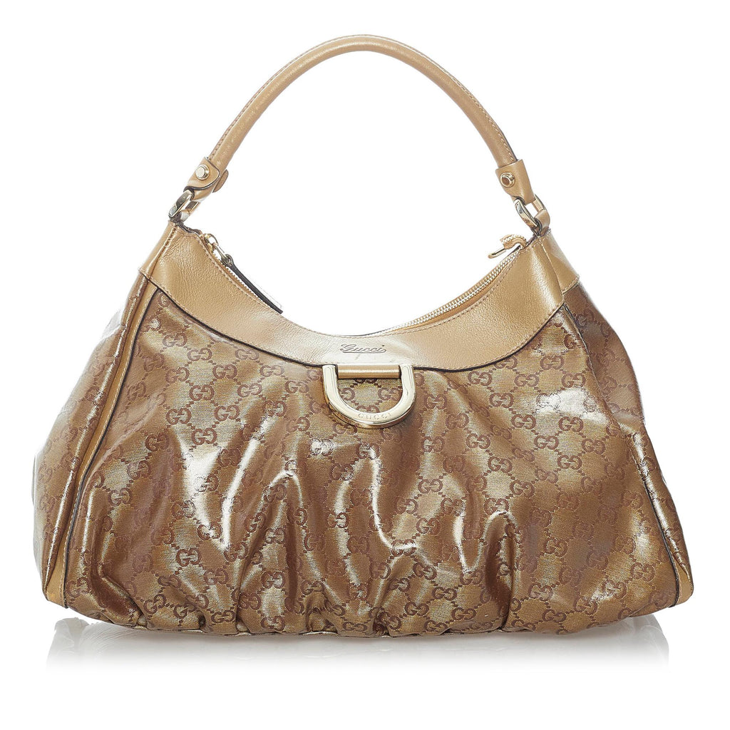 Gucci Gucci Crystal Abbey D-Ring Shoulder Bag (SHG-31127)
