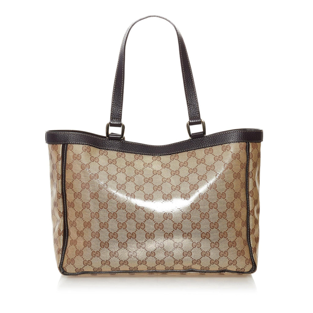 Gucci GG Crystal Abbey D Ring Tote Bag (SHG-31383)