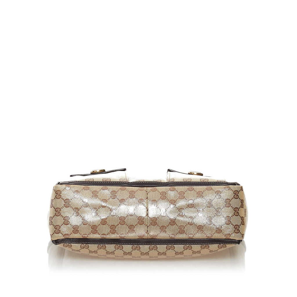 Gucci GG Crystal Abbey D Ring Tote Bag (SHG-31383)