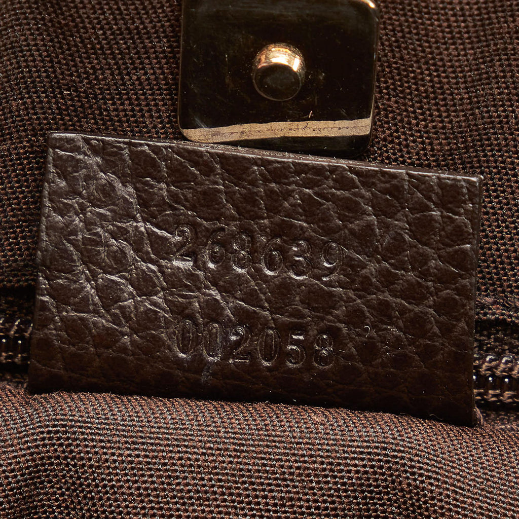 Gucci GG Crystal Abbey D Ring Tote Bag (SHG-33944)