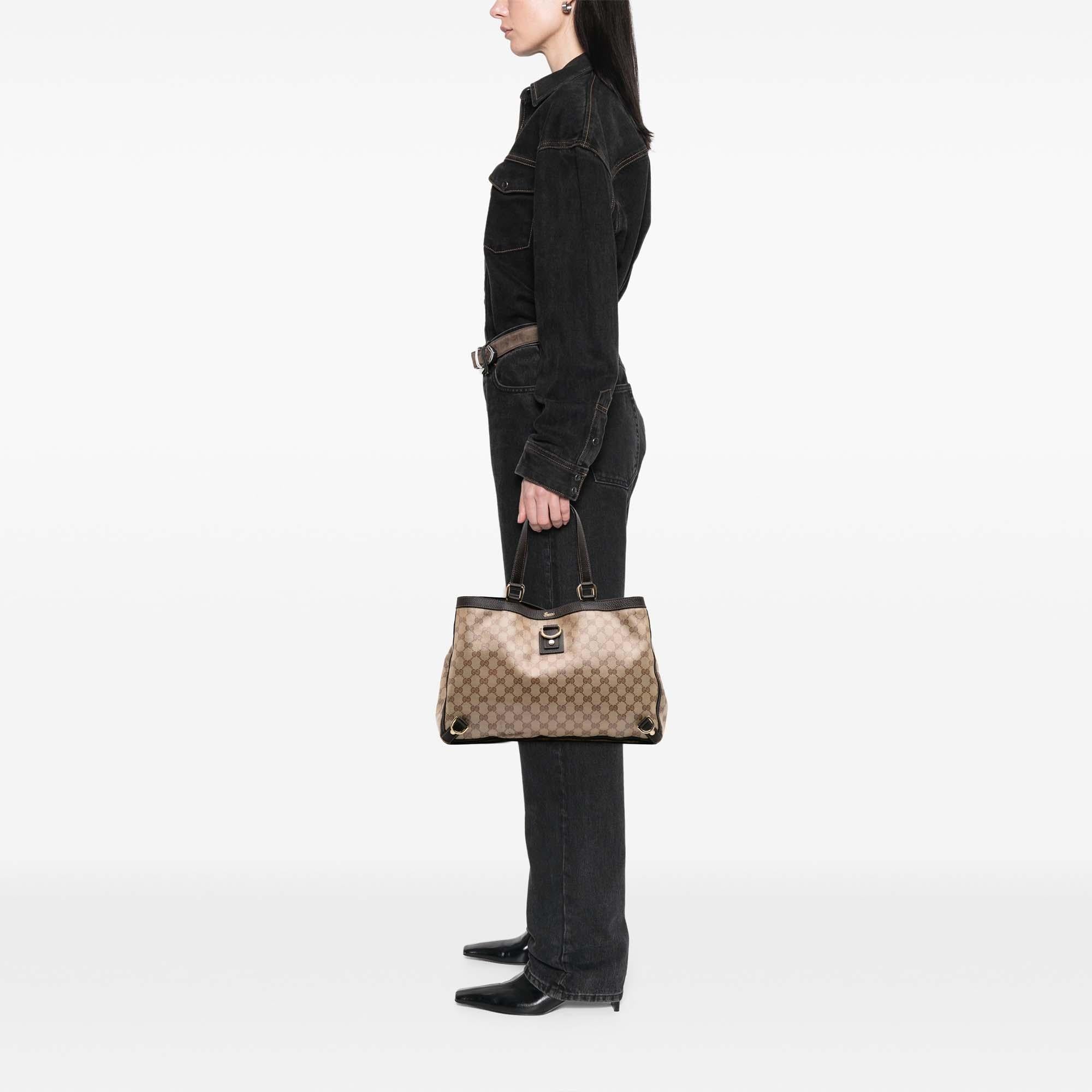 Gucci GG Crystal Abbey D Ring Tote