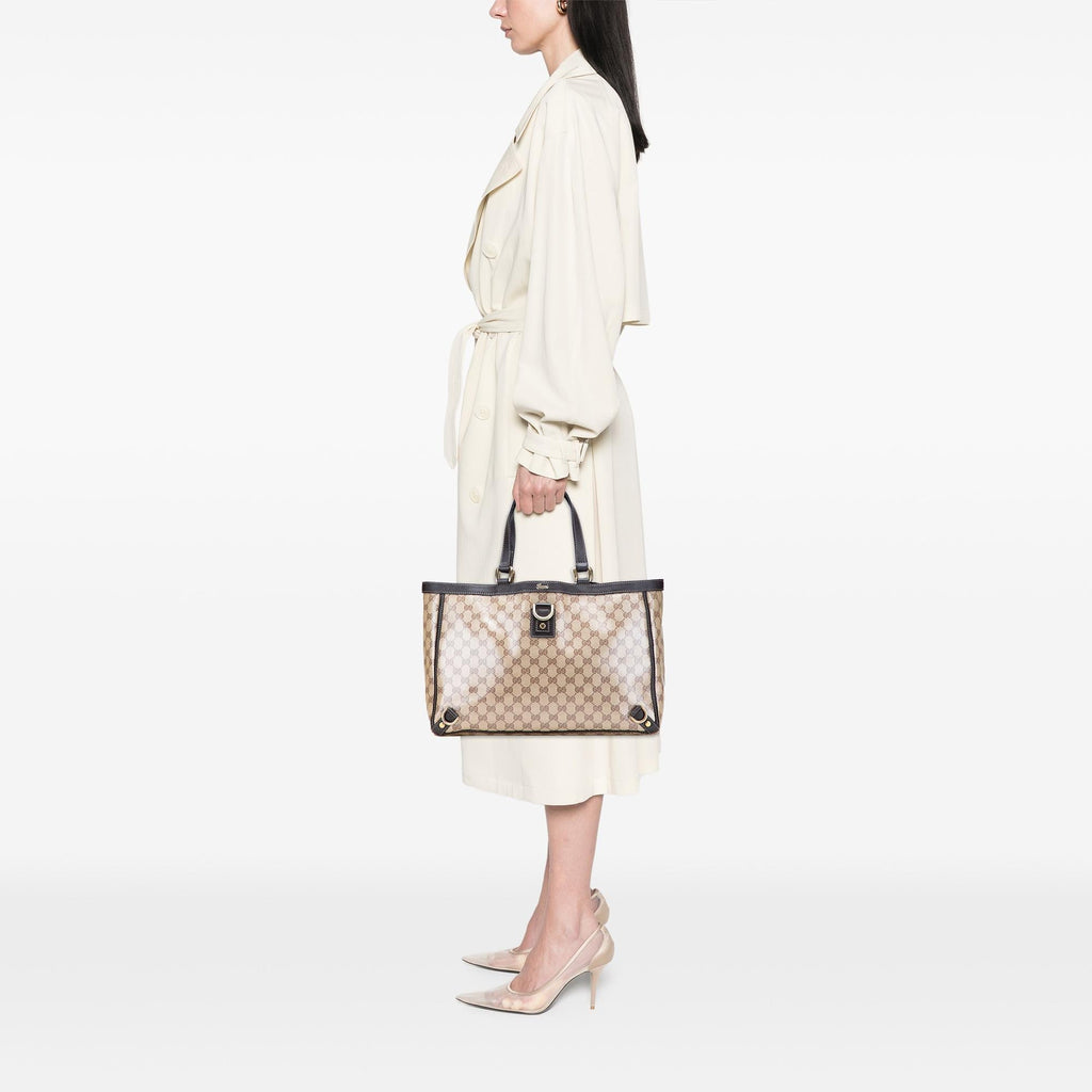 Gucci GG Crystal Abbey D Ring Tote