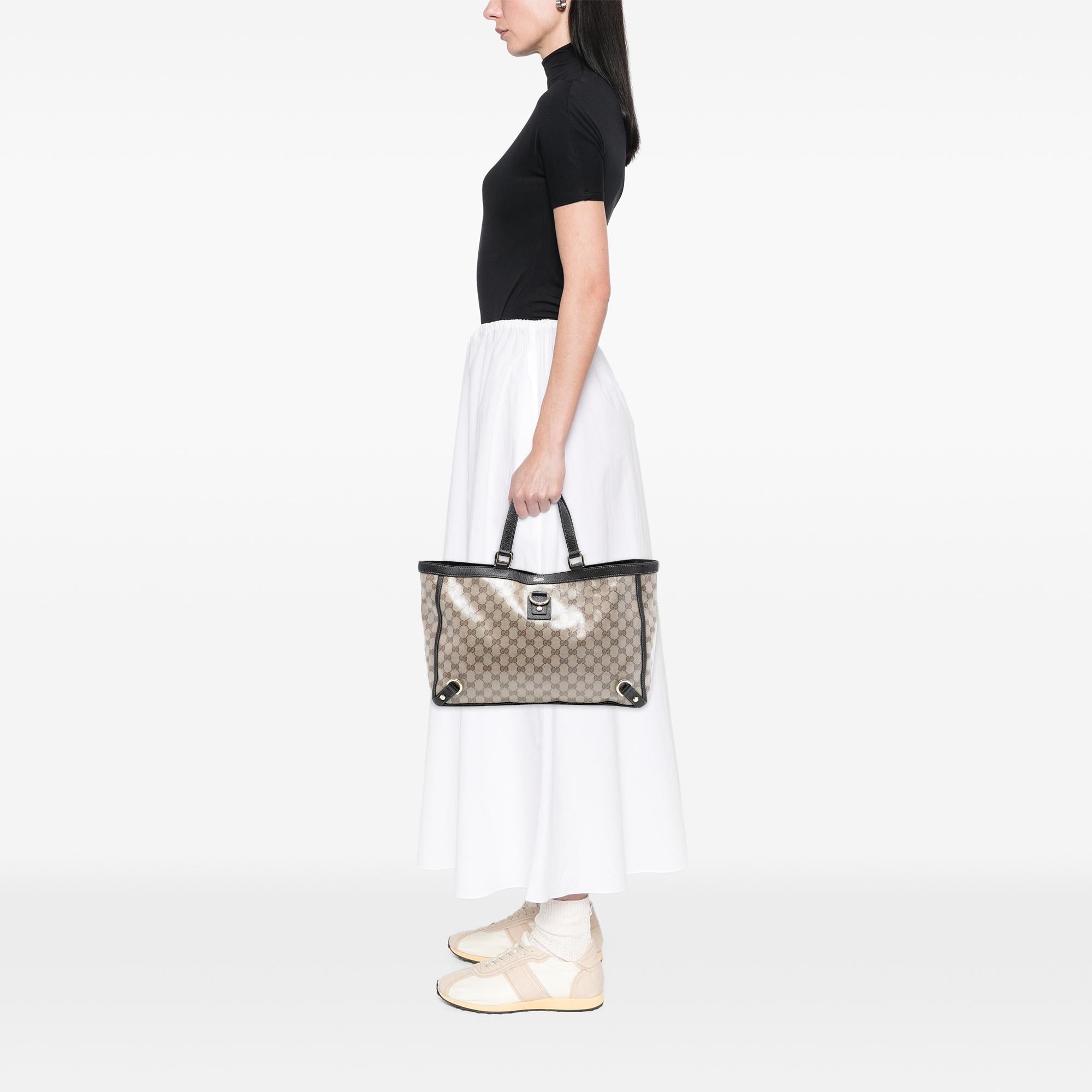 Gucci GG Crystal Abbey D Ring Tote