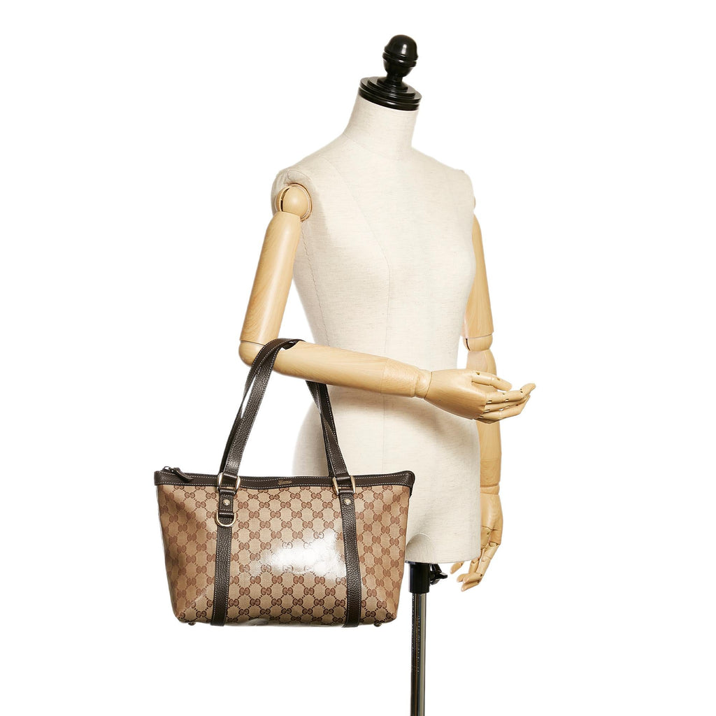 Gucci Gucci Crystal Abbey Handbag (SHG-33036)