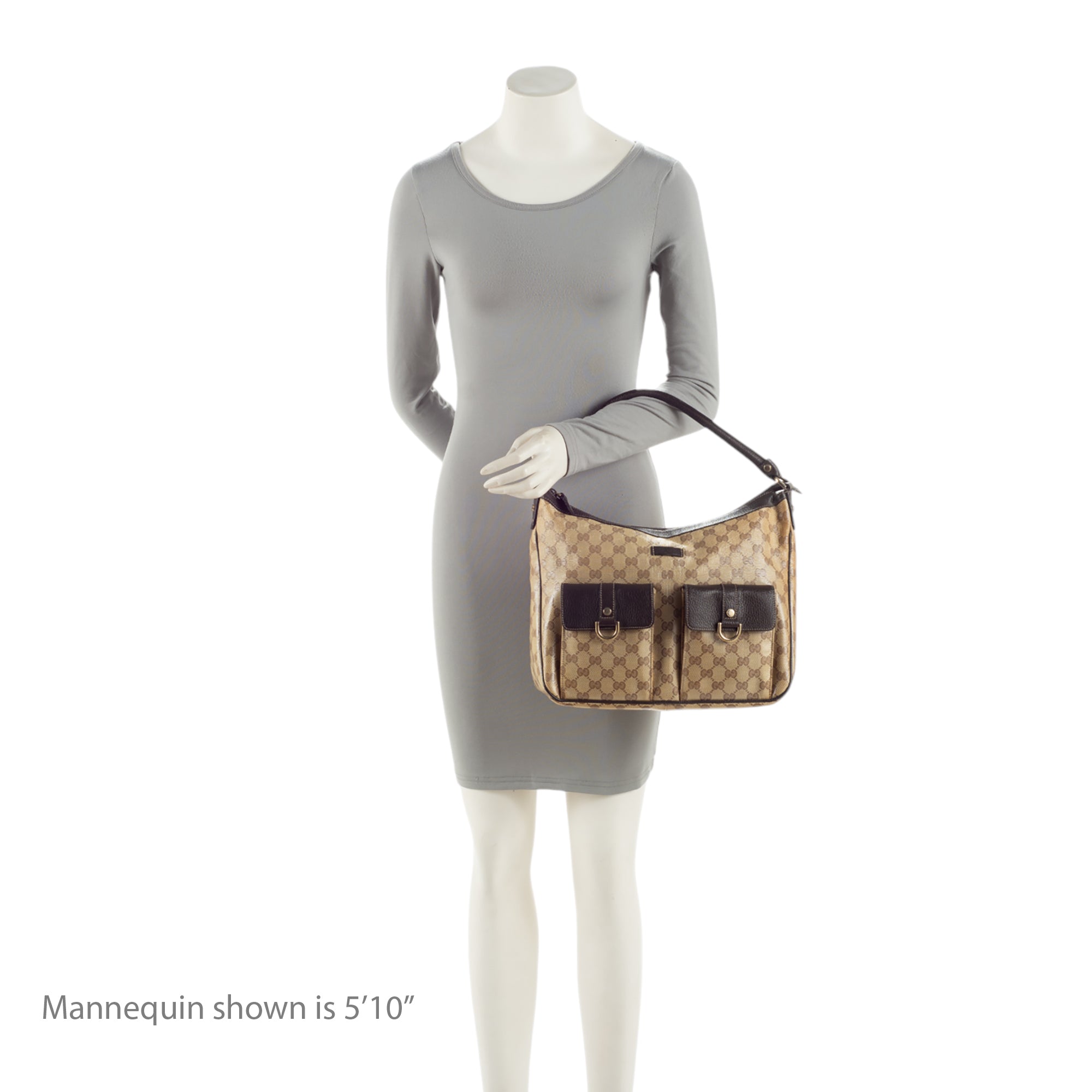 Gucci GG Crystal Abbey Pocket Hobo