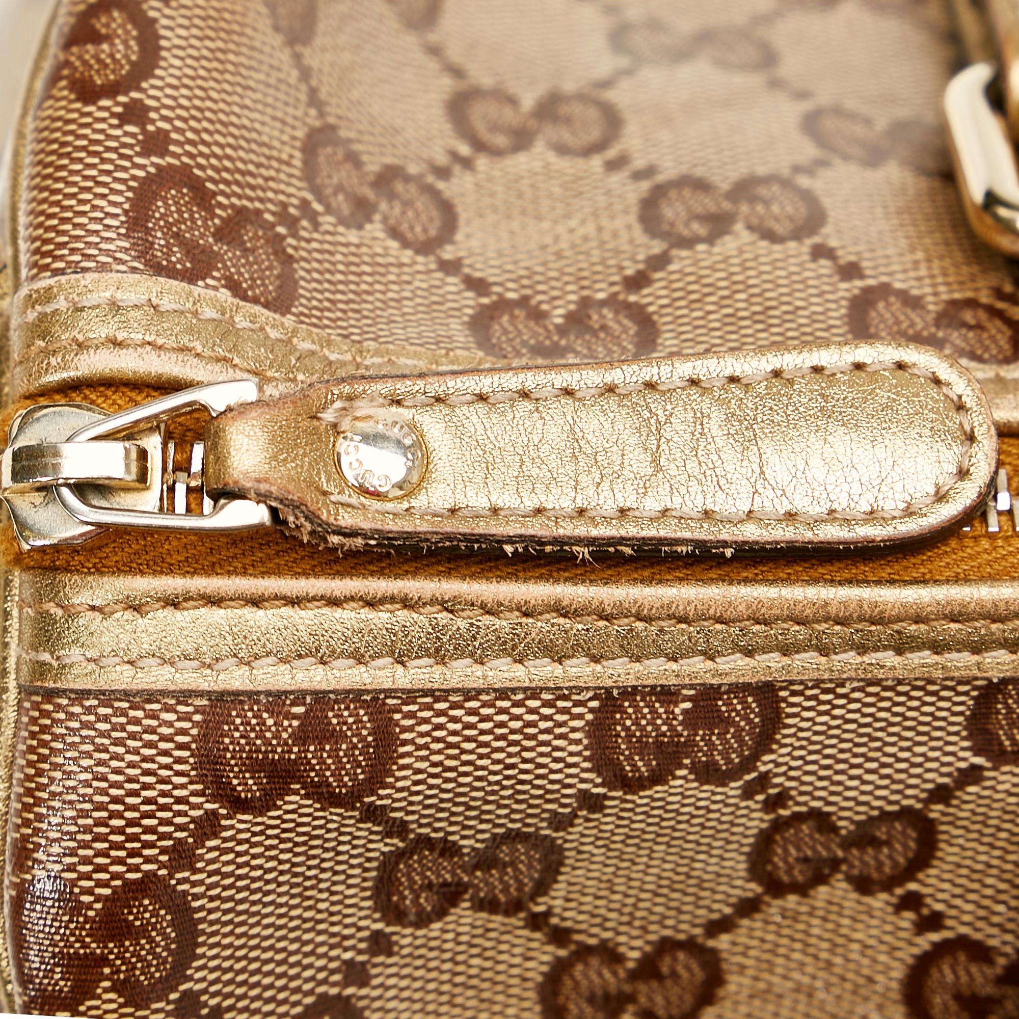 Gucci GG Crystal Boston Bag (SHG-24515)