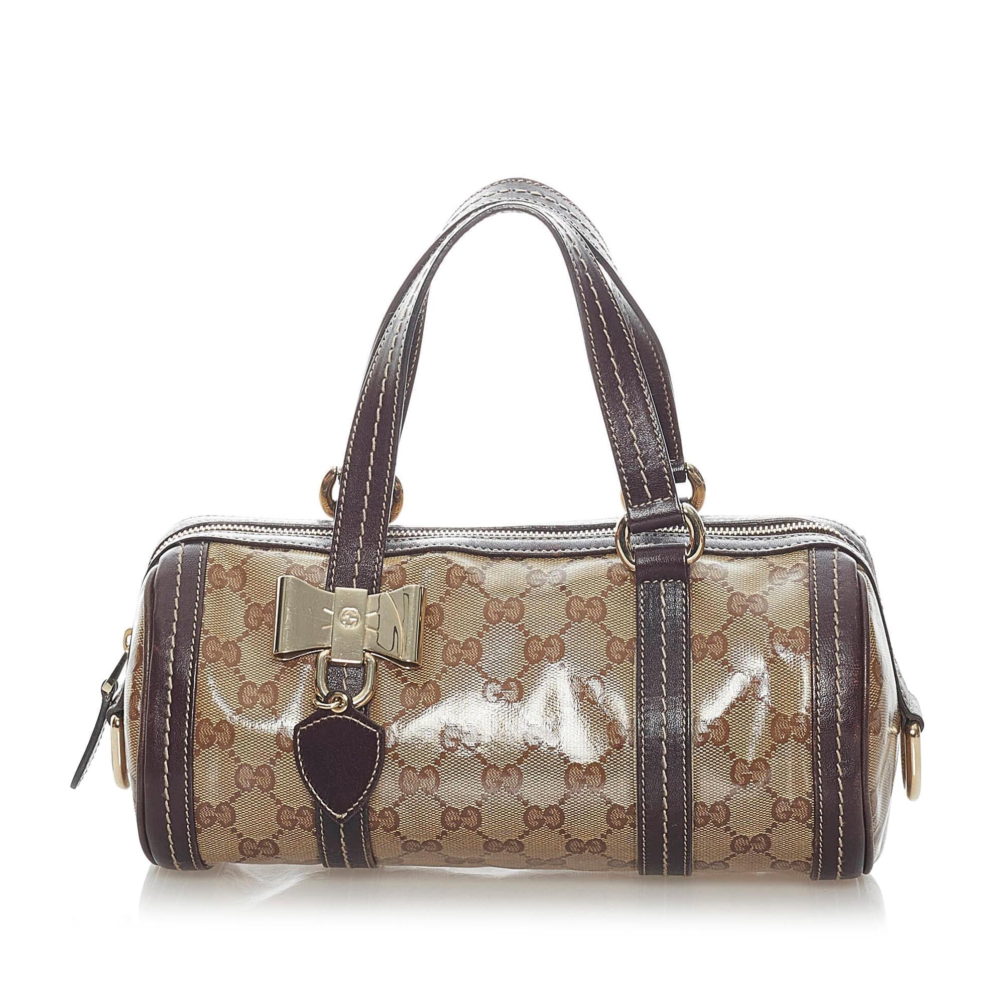 Gucci Gucci Crystal Duchessa Boston Bag (SHG-33675)