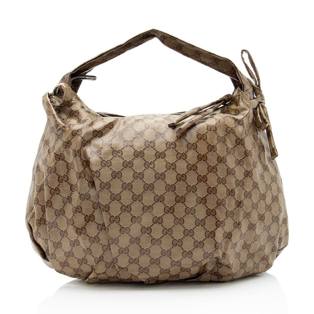 Gucci GG Crystal Hysteria Hobo (SHF-enrlqN)