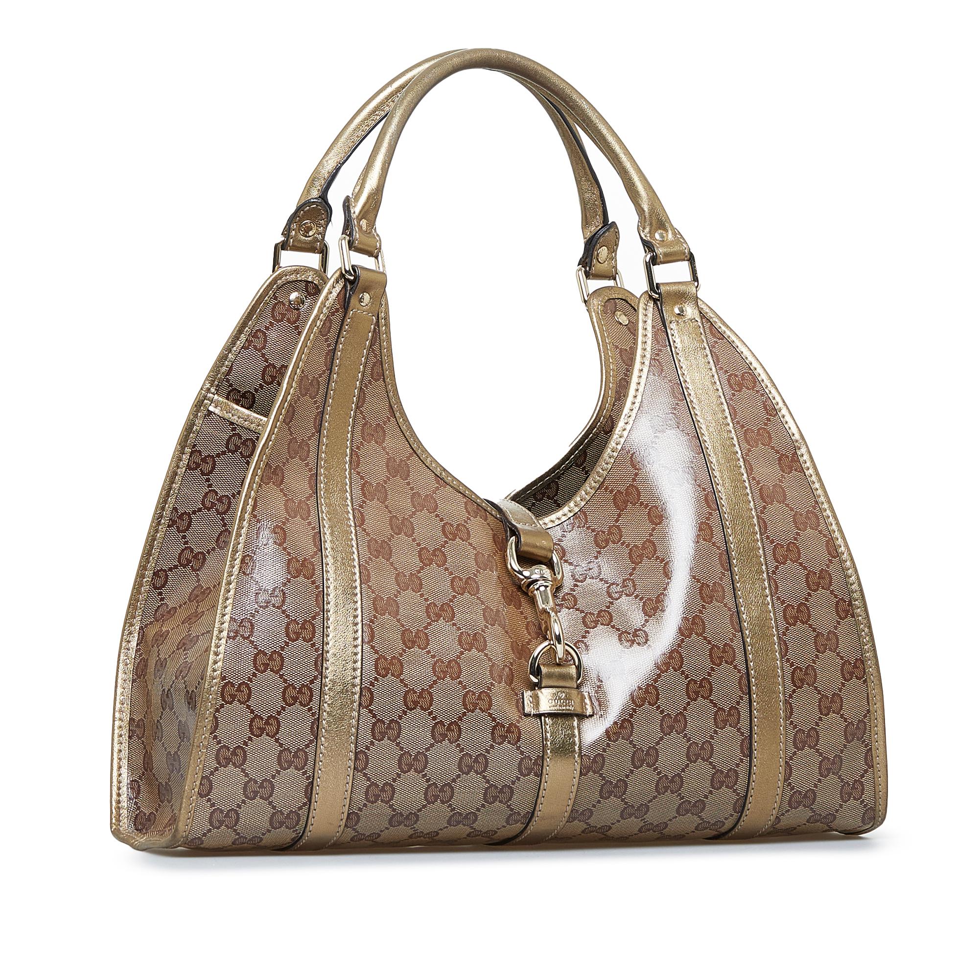 Gucci GG Crystal Jackie Shoulder Bag (SHG-GAiqrC)
