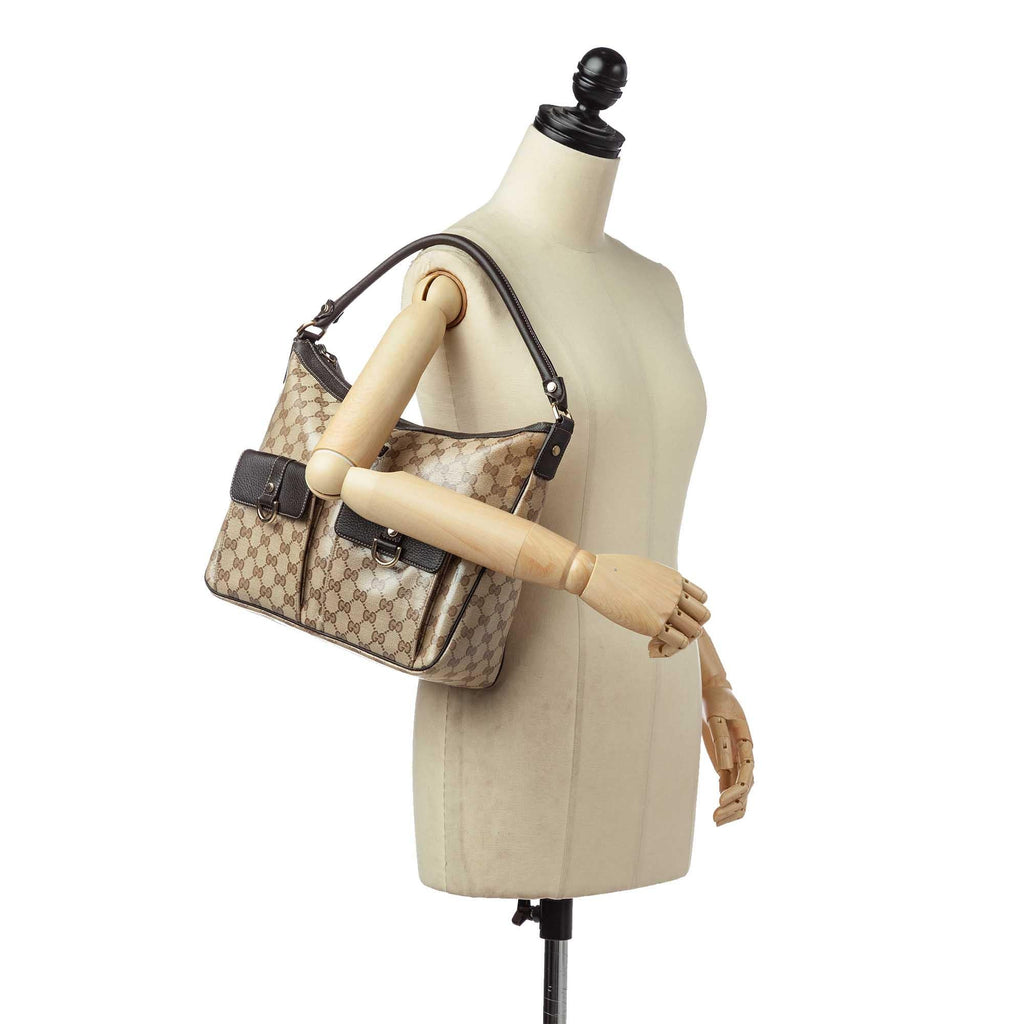 Gucci Gucci Crystal Shoulder Bag (SHG-19423)
