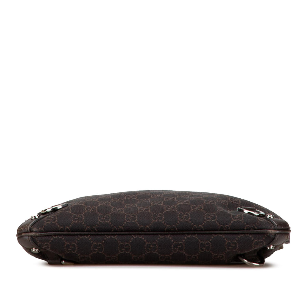 Gucci GG Denim Abbey D Ring Crossbody