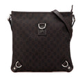 Gucci GG Denim Abbey D Ring Crossbody