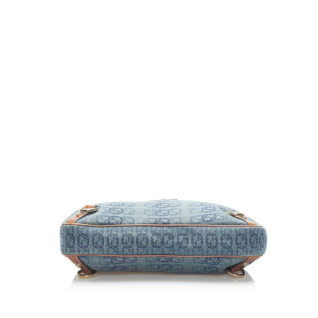 Gucci Gucci Denim Abbey D-Ring Shoulder Bag (SHG-34010)