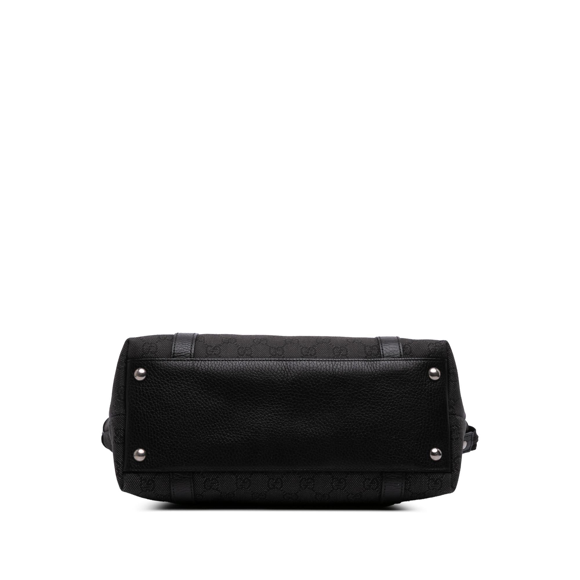 Gucci GG Denim Abbey D Ring Tote