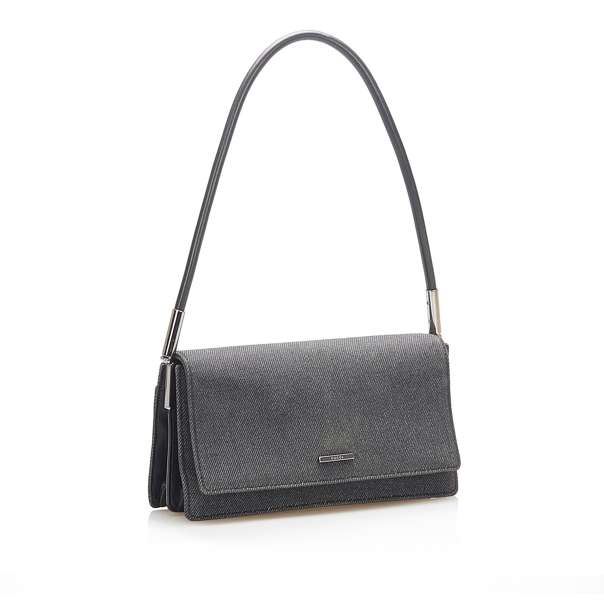 Gucci Gucci Denim Baguette (SHG-17915)