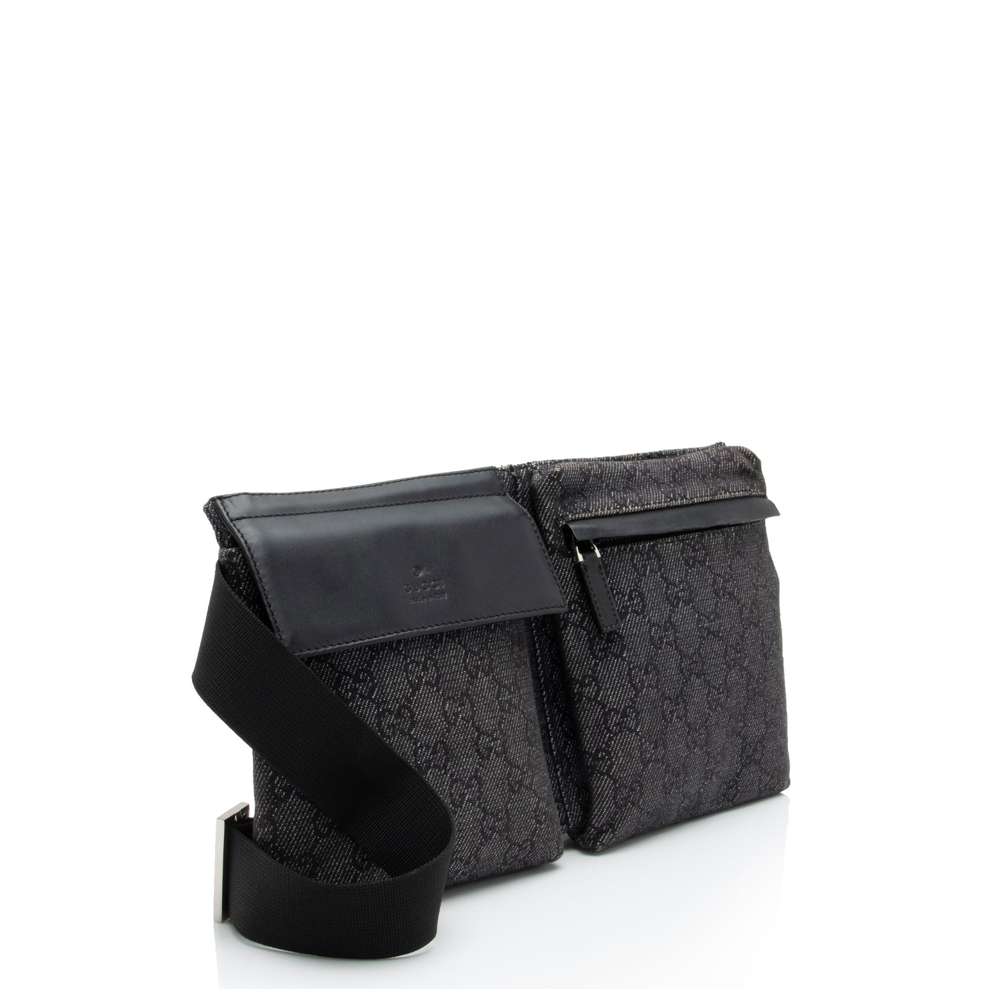 Gucci GG Denim Belt Bag (SHF-t5lFV4)