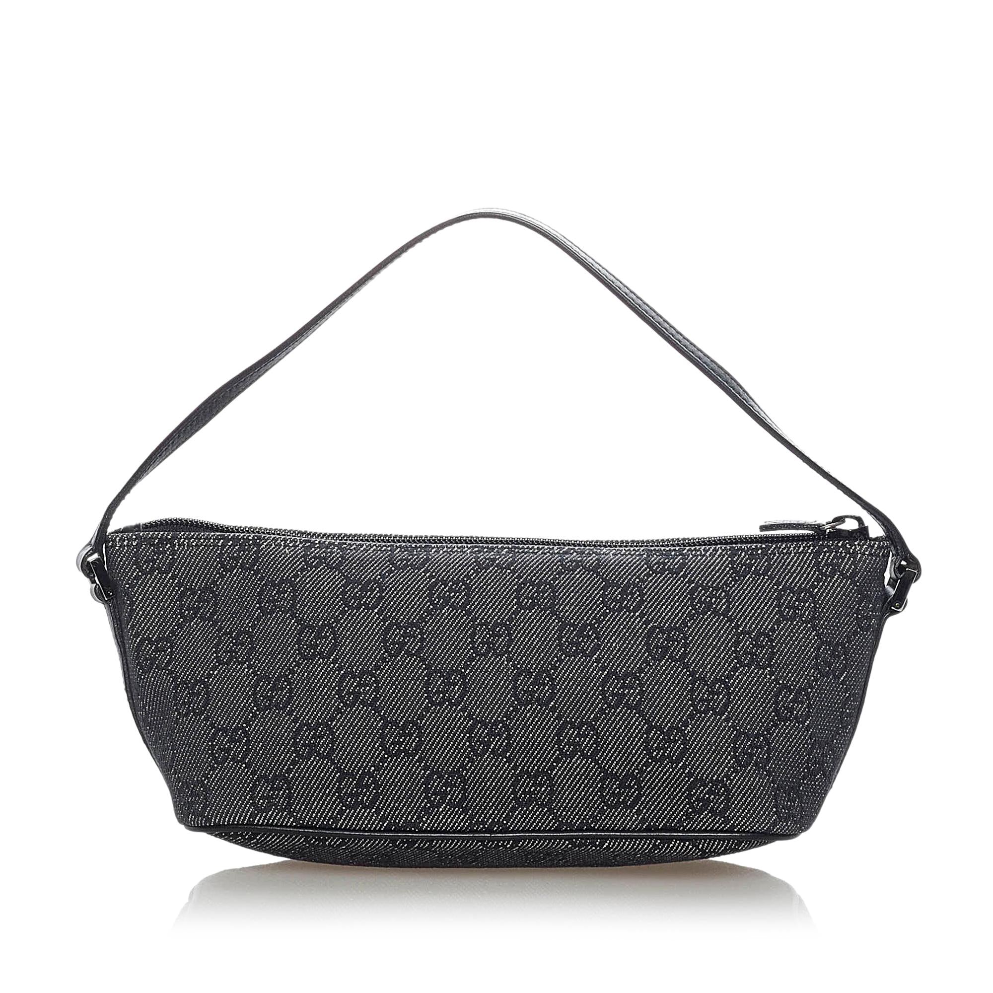 Gucci Gucci Denim Boat Baguette (SHG-32788)