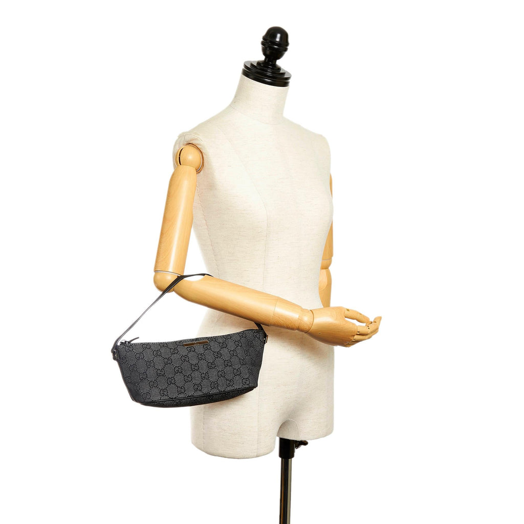 Gucci Gucci Denim Boat Baguette (SHG-32788)