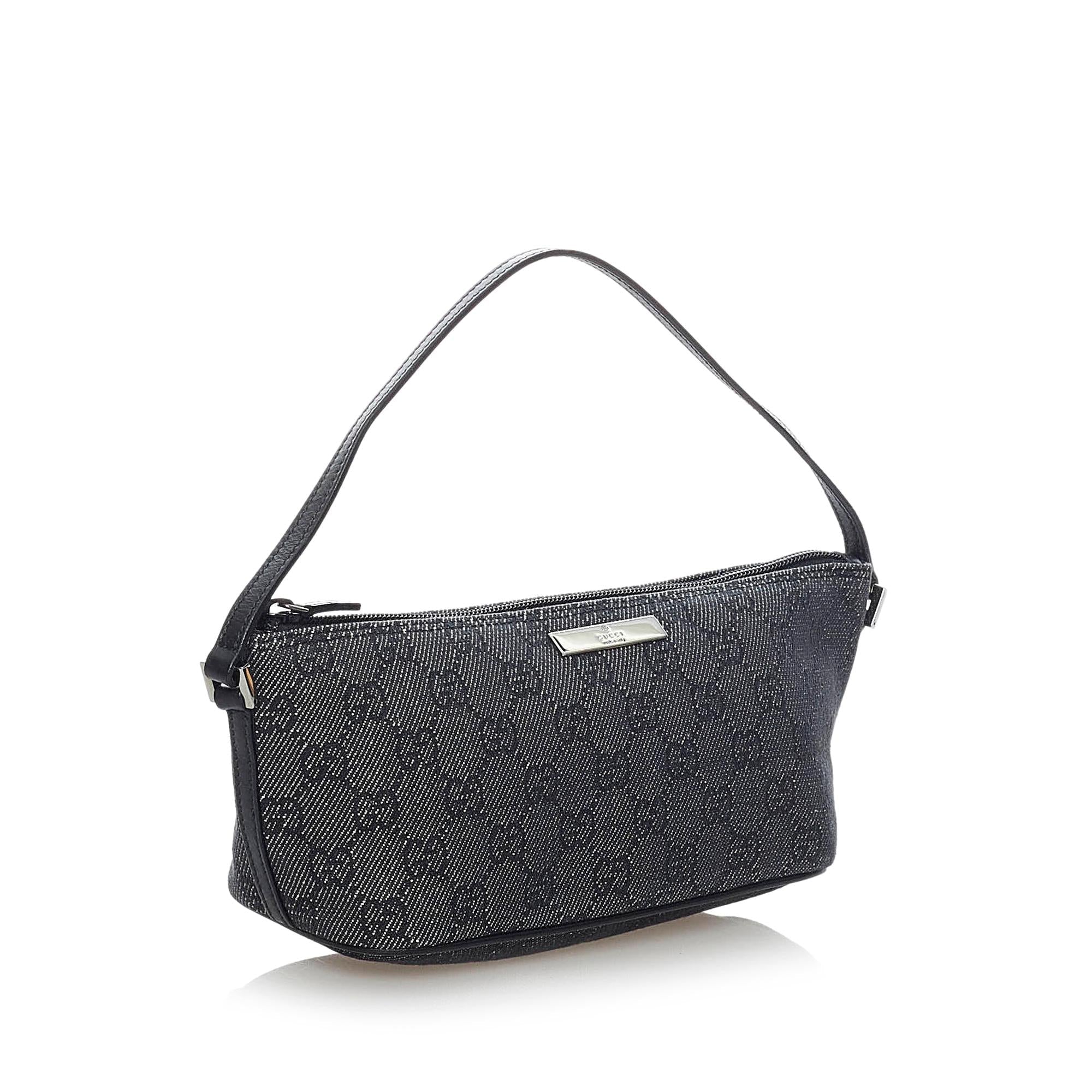 Gucci Gucci Denim Boat Baguette (SHG-32788)