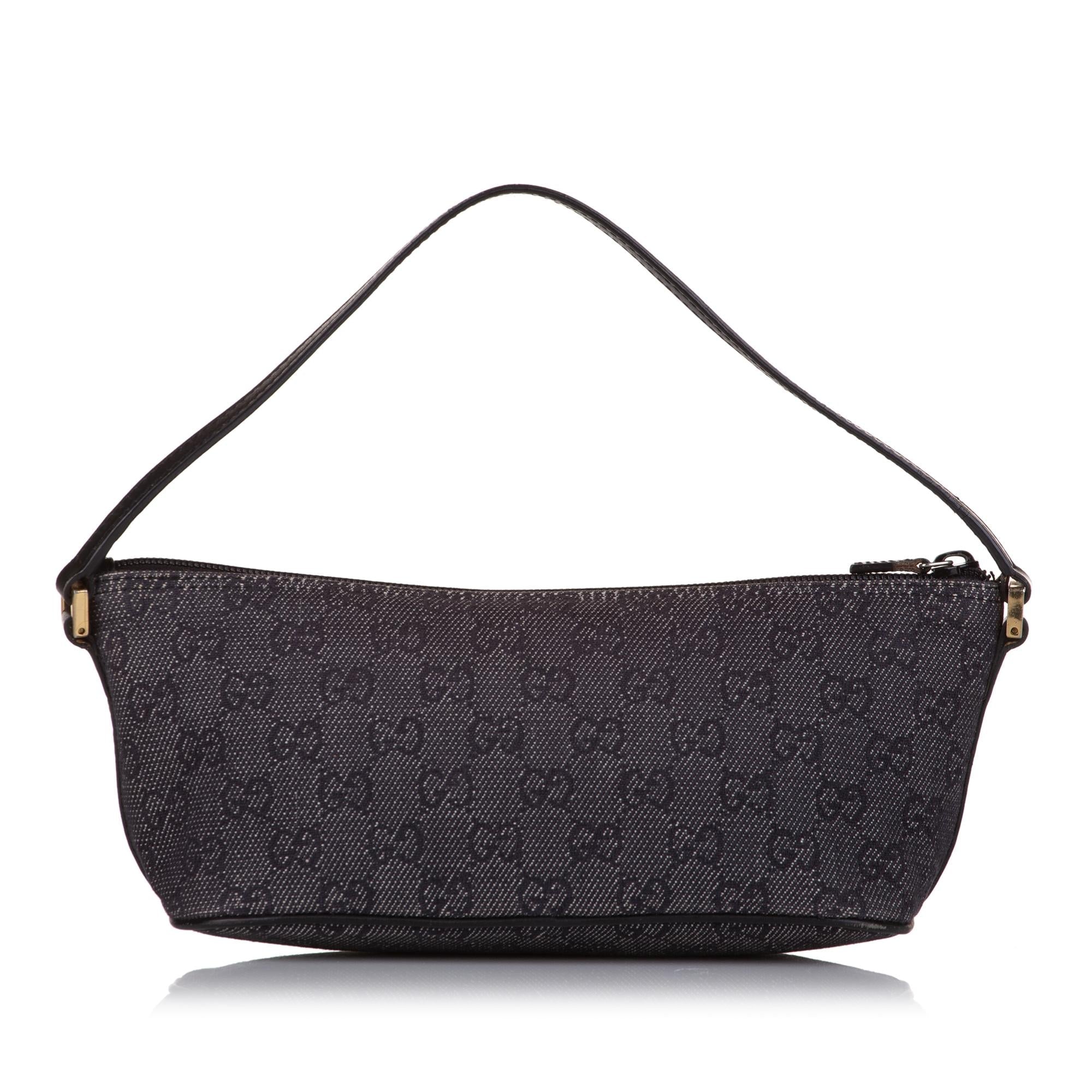 Gucci Gucci Denim Boat Baguette (SHG-33197)