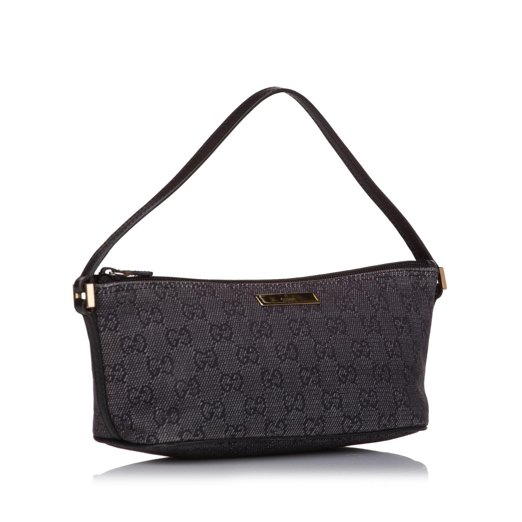 Gucci Gucci Denim Boat Baguette (SHG-33197)