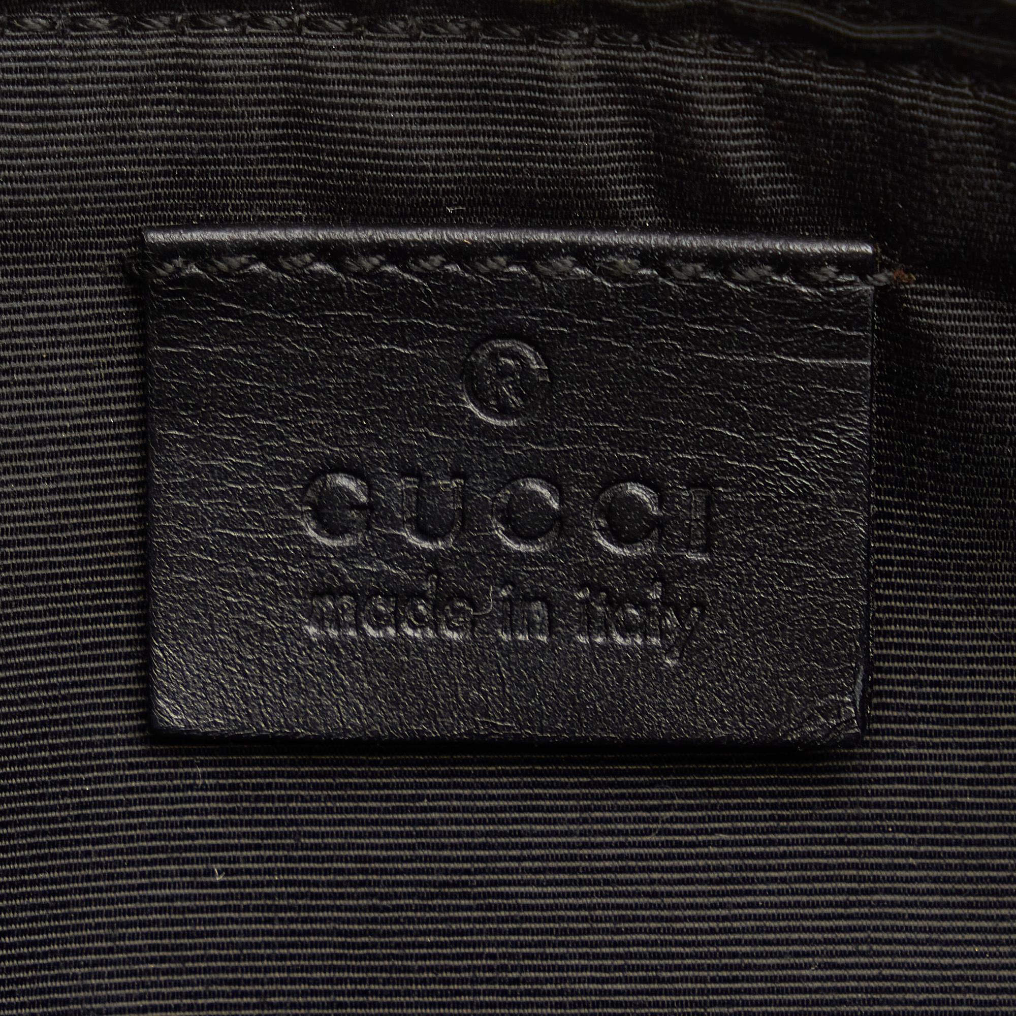 Gucci GG Denim Boat Baguette (SHG-CGZkjD)