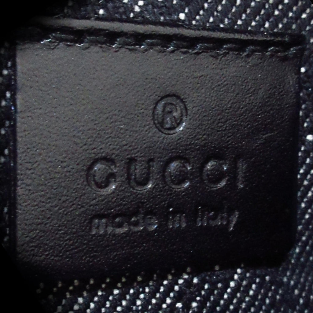 Gucci GG Denim Double Pocket Belt Bag (SHG-9qTC5e)