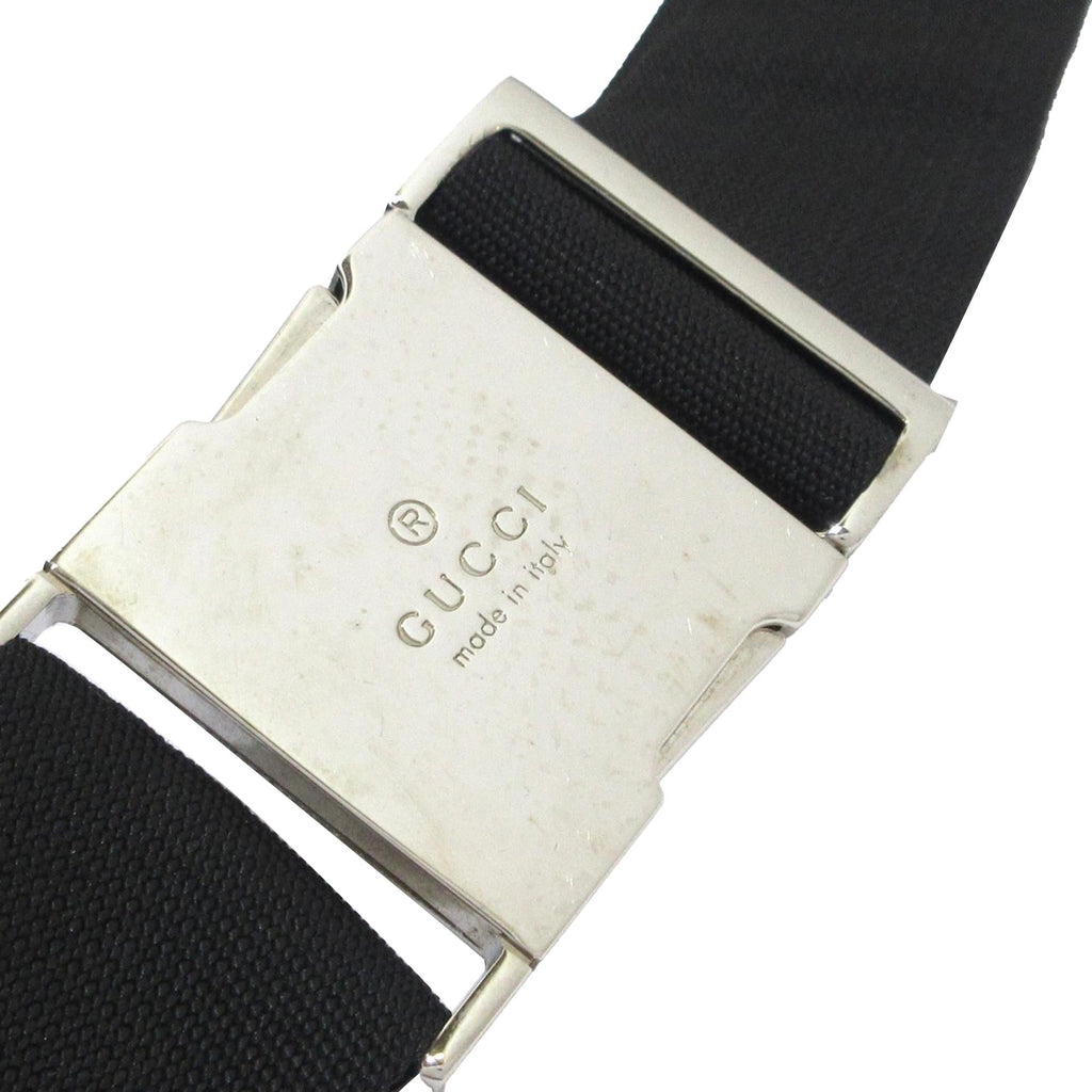 Gucci GG Denim Double Pocket Belt Bag (SHG-7wlRCP)