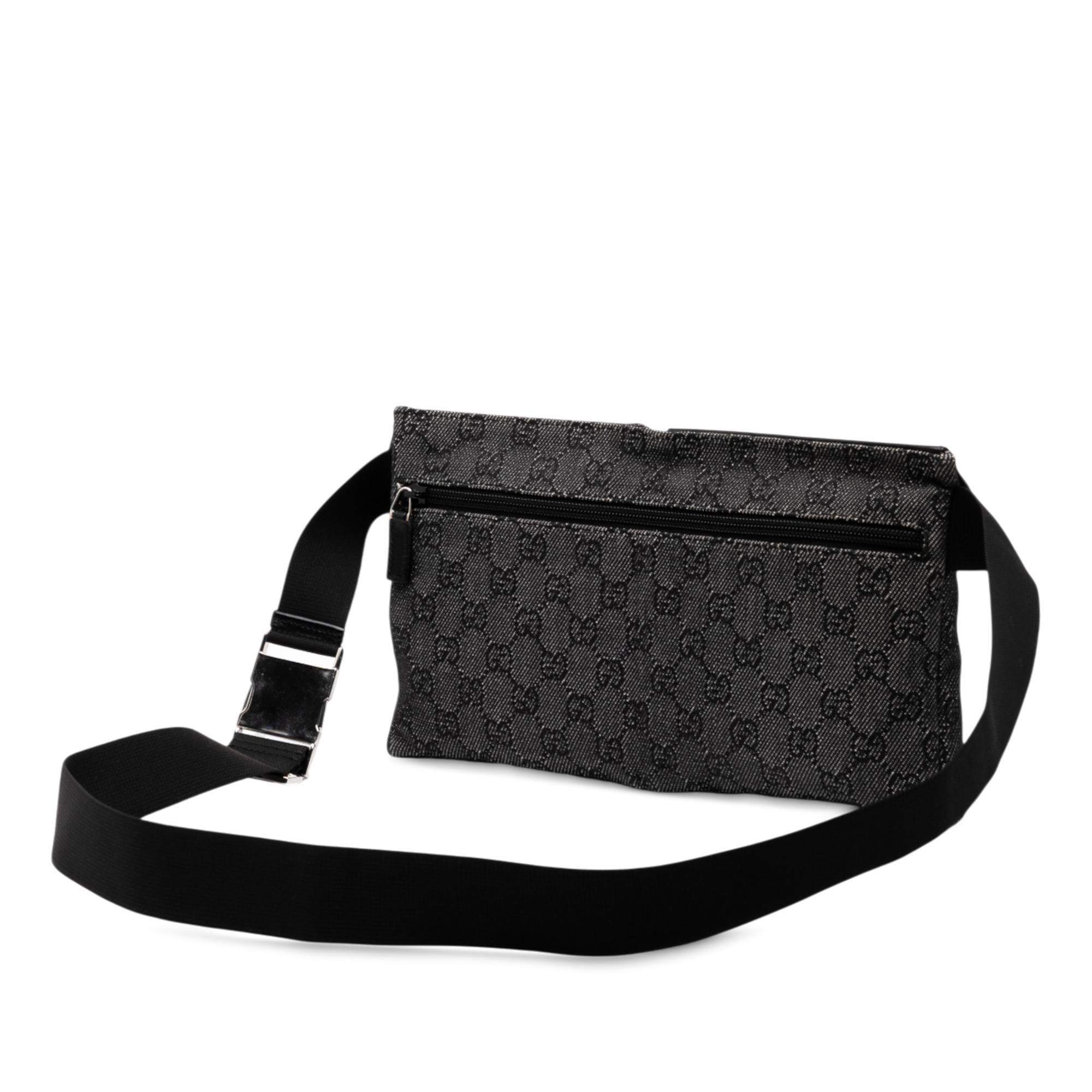 Gucci GG DLBim Double Pocket Belt Bag