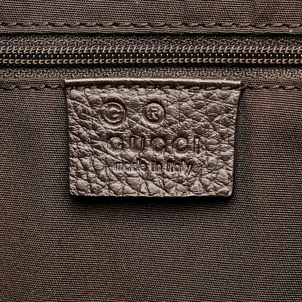 Gucci GG Denim Half Moon Crossbody Bag (SHG-35631)