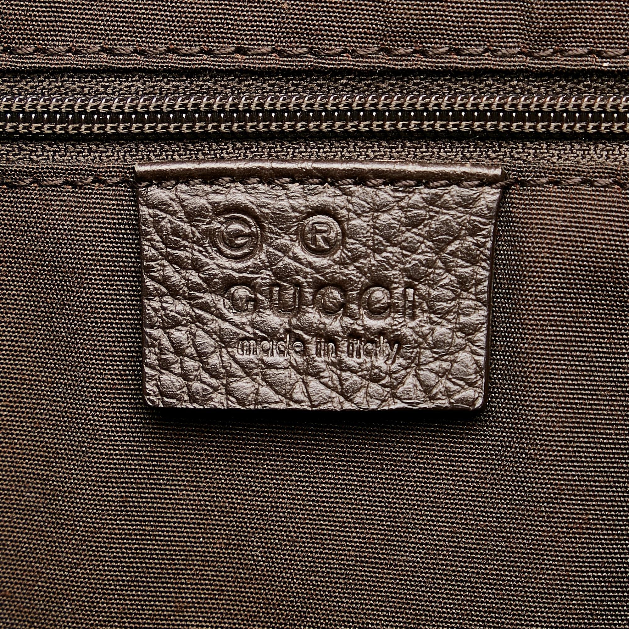 Gucci GG Denim Half Moon Crossbody Bag (SHG-35631)