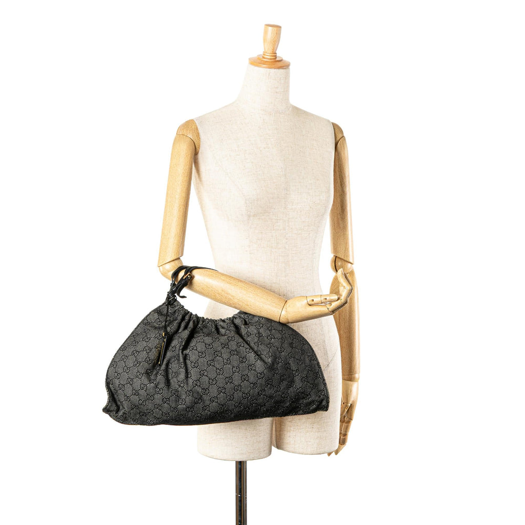 Gucci GG Denim Handbag