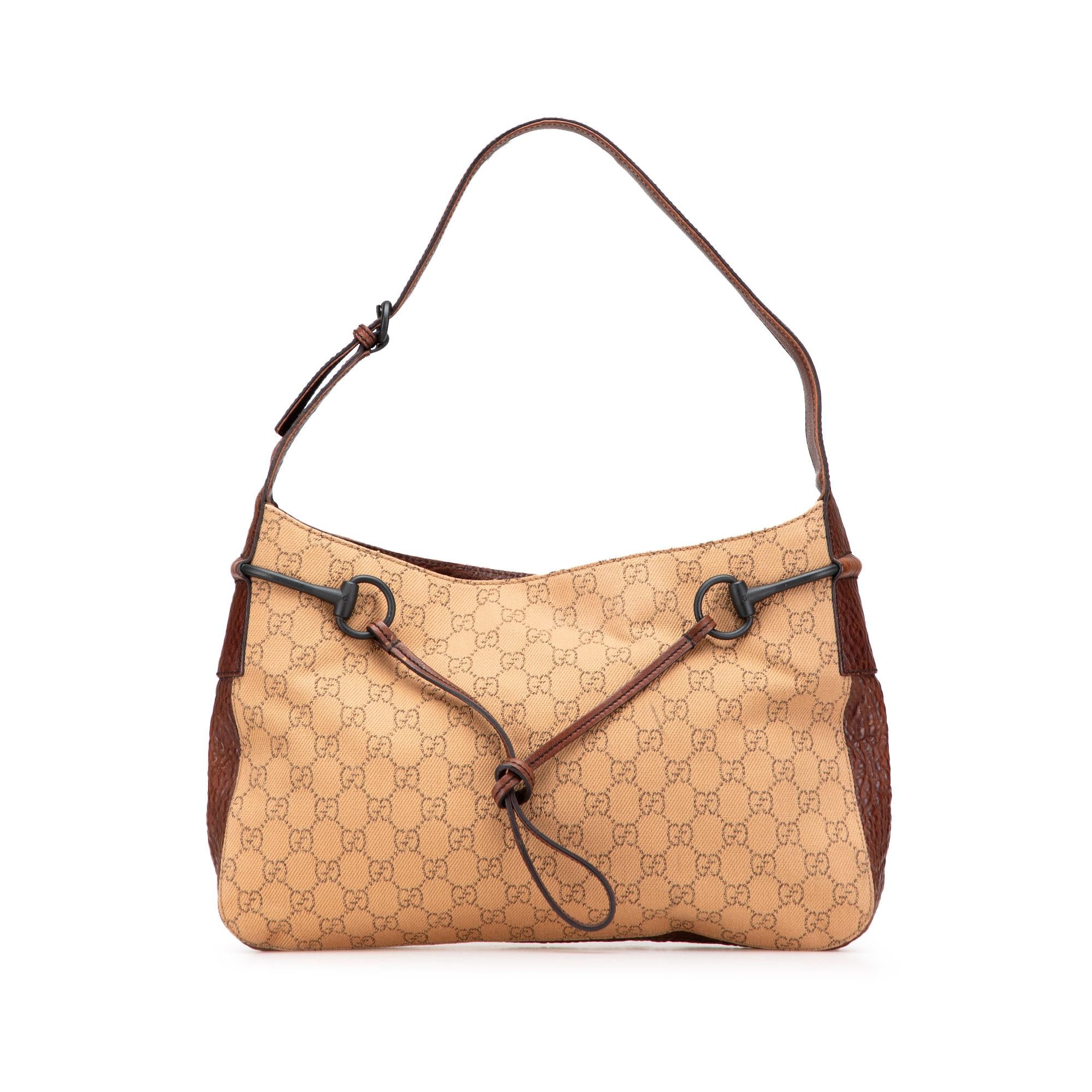 Gucci GG DLBim Horsebit Shoulder Bag