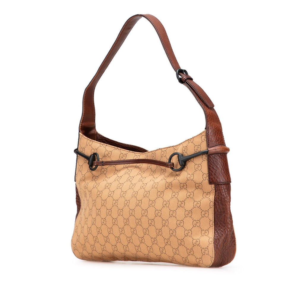 Gucci GG DLBim Horsebit Shoulder Bag