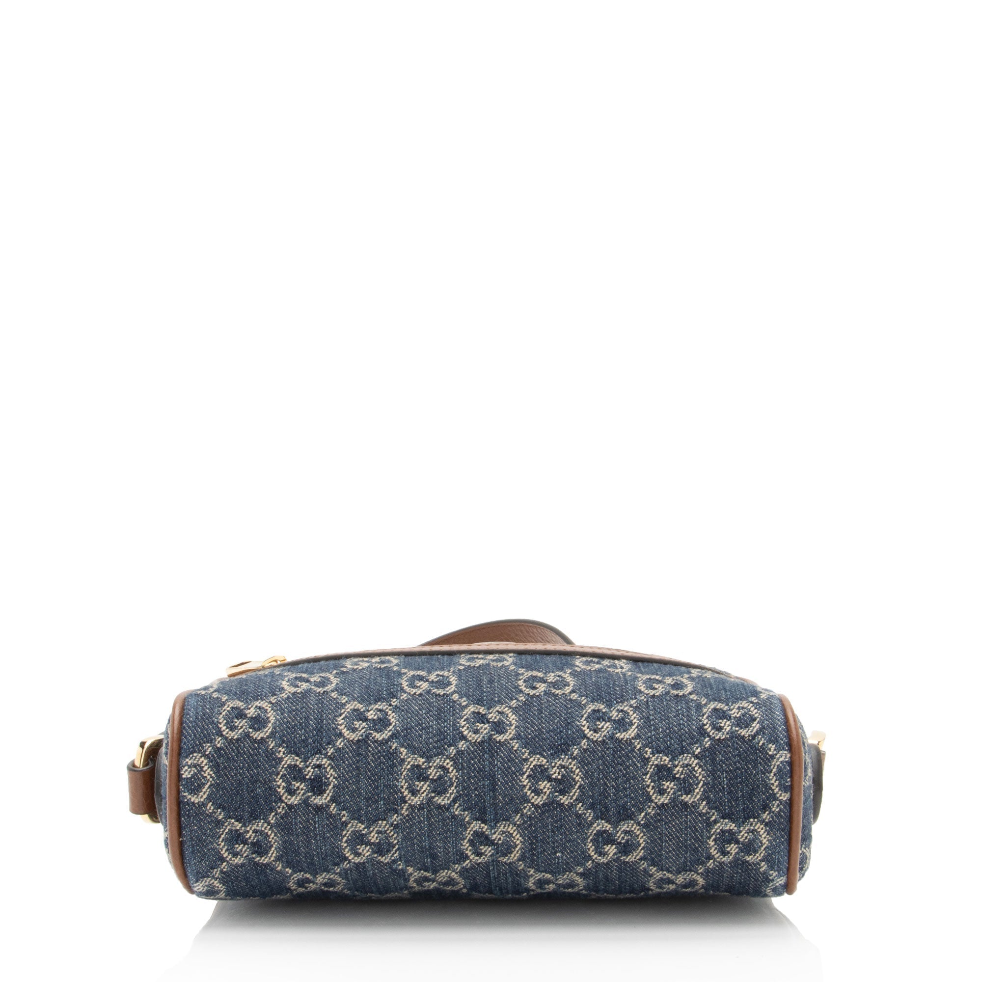 Gucci GG Denim Ophidia Mini Shoulder Bag (SHF-SFY9LT)