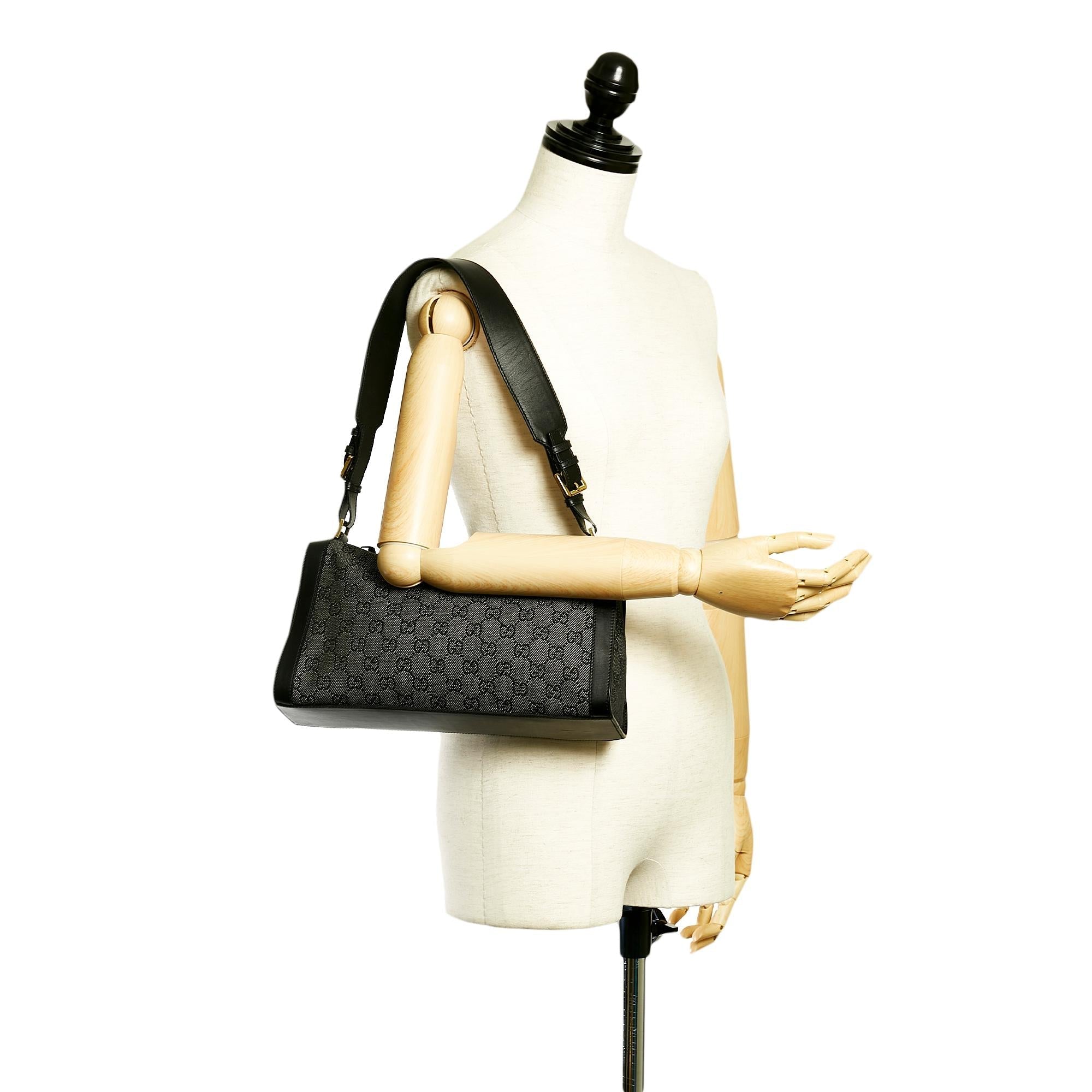 Gucci Gucci Denim Shoulder Bag (SHG-33004)