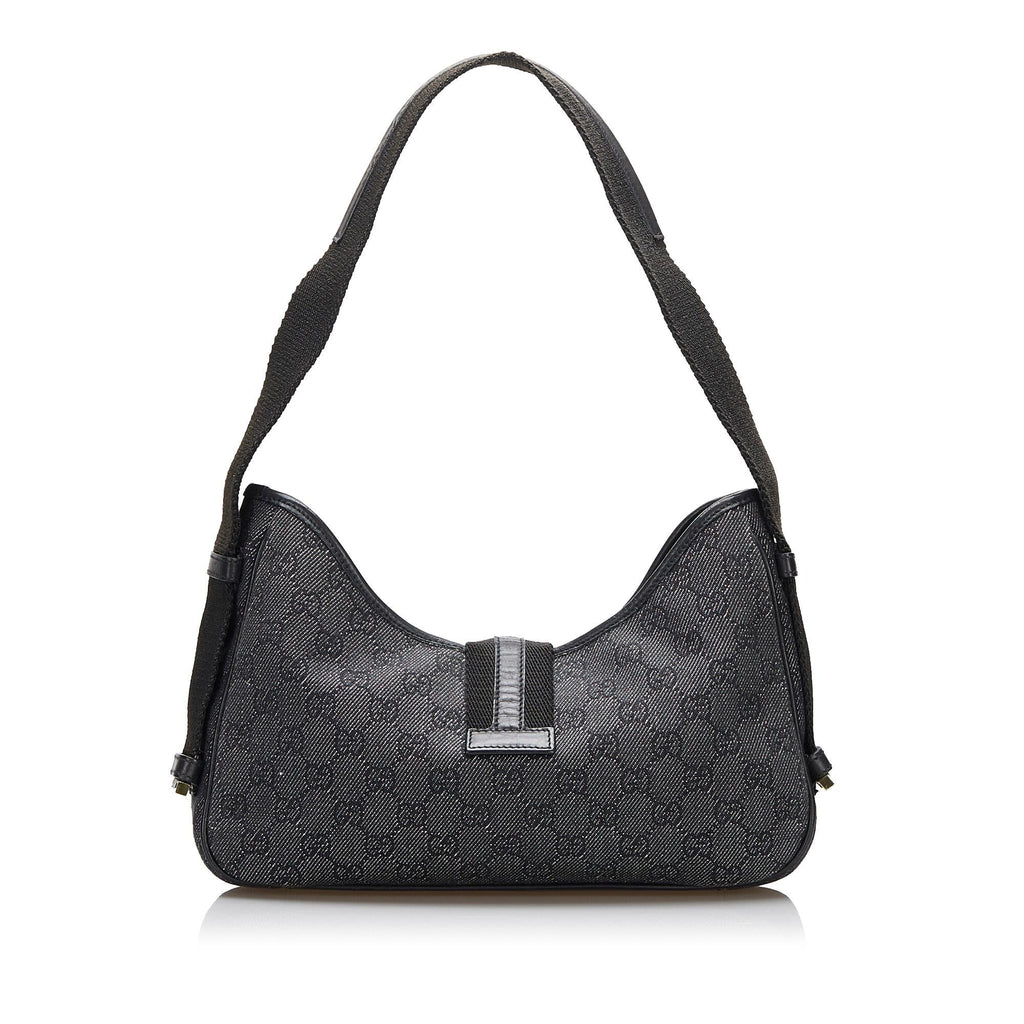 Gucci GG Denim Shoulder Bag (SHG-Ed4iPf)