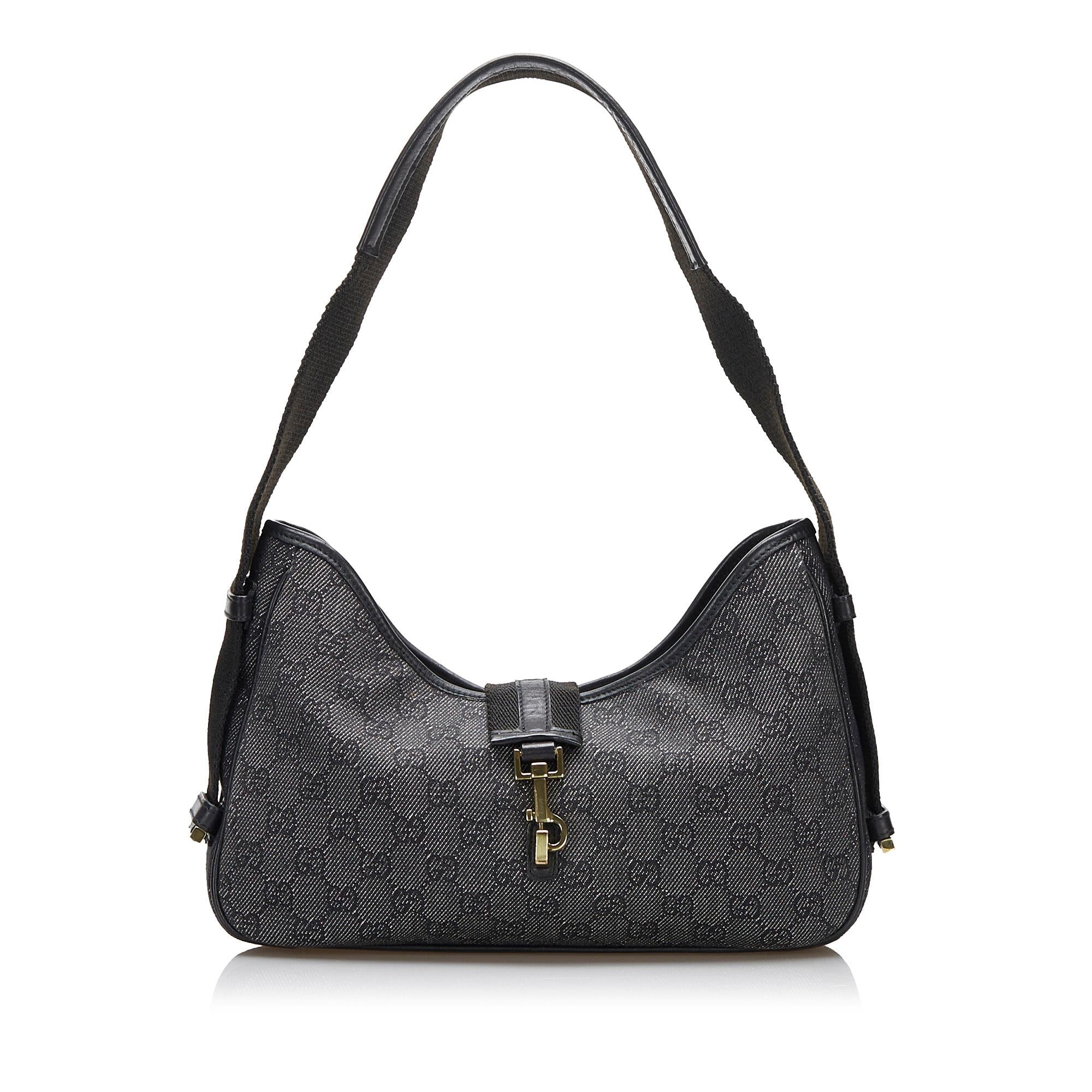 Gucci GG Denim Shoulder Bag (SHG-Ed4iPf)