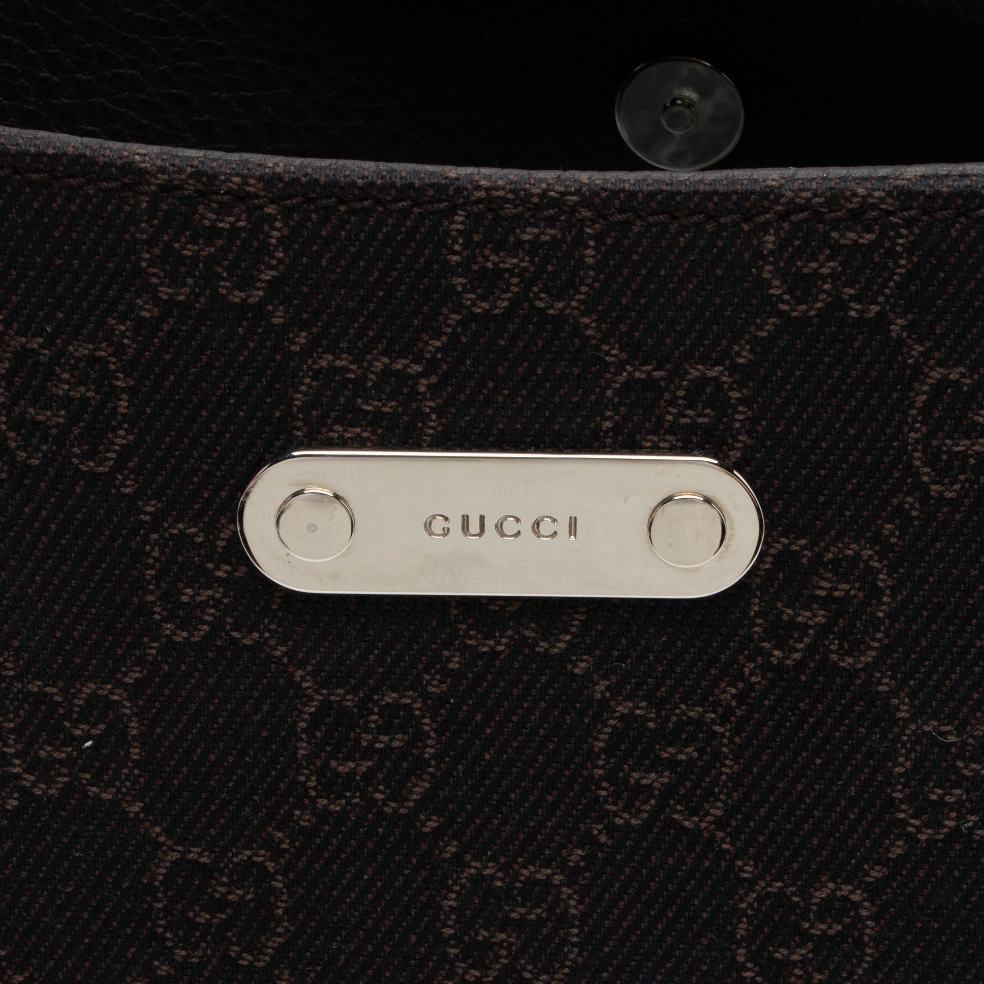 Gucci GG Denim Shoulder Bag (SHF-mP1GGZ)