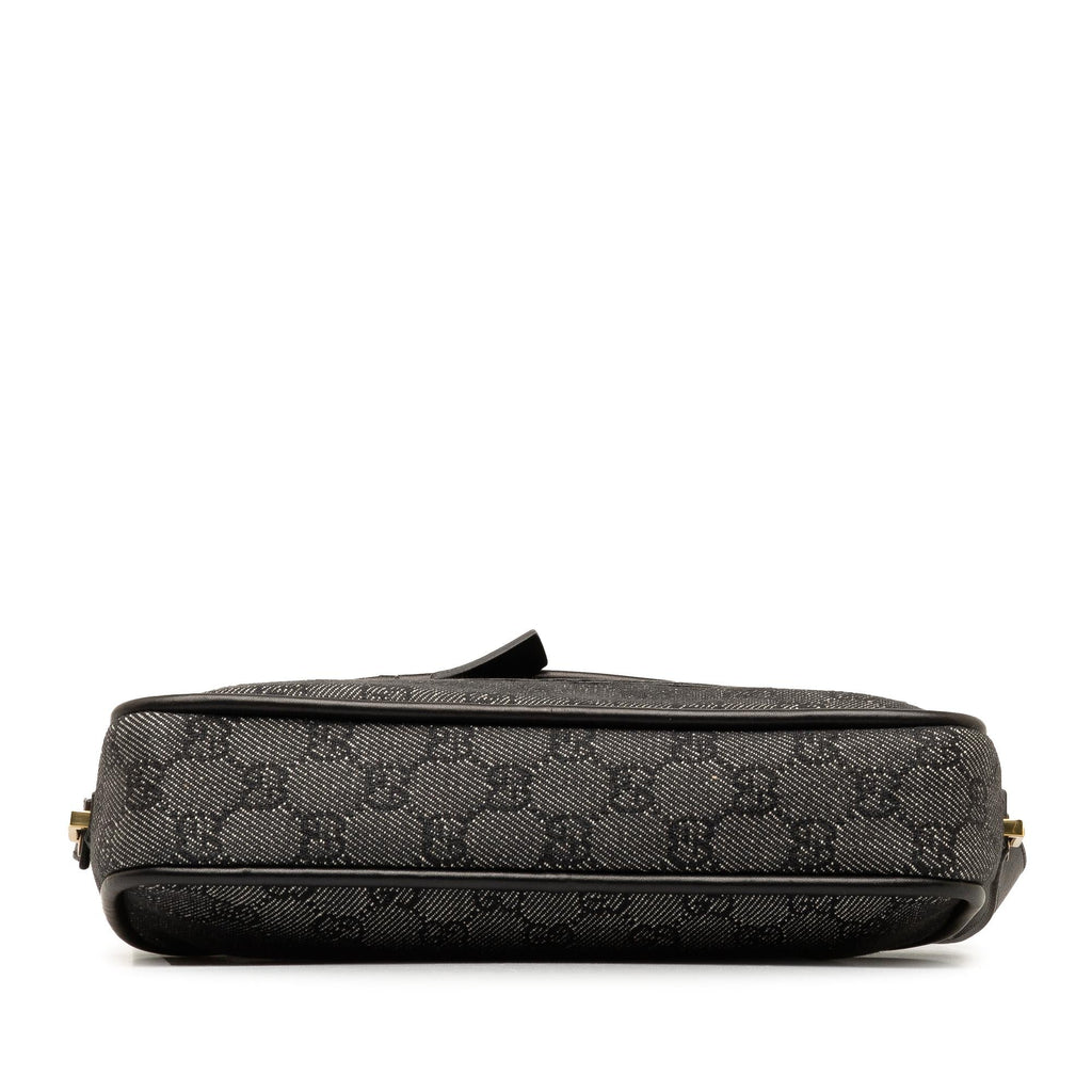 Gucci GG Denim Shoulder Bag (SHG-T2x2kb)