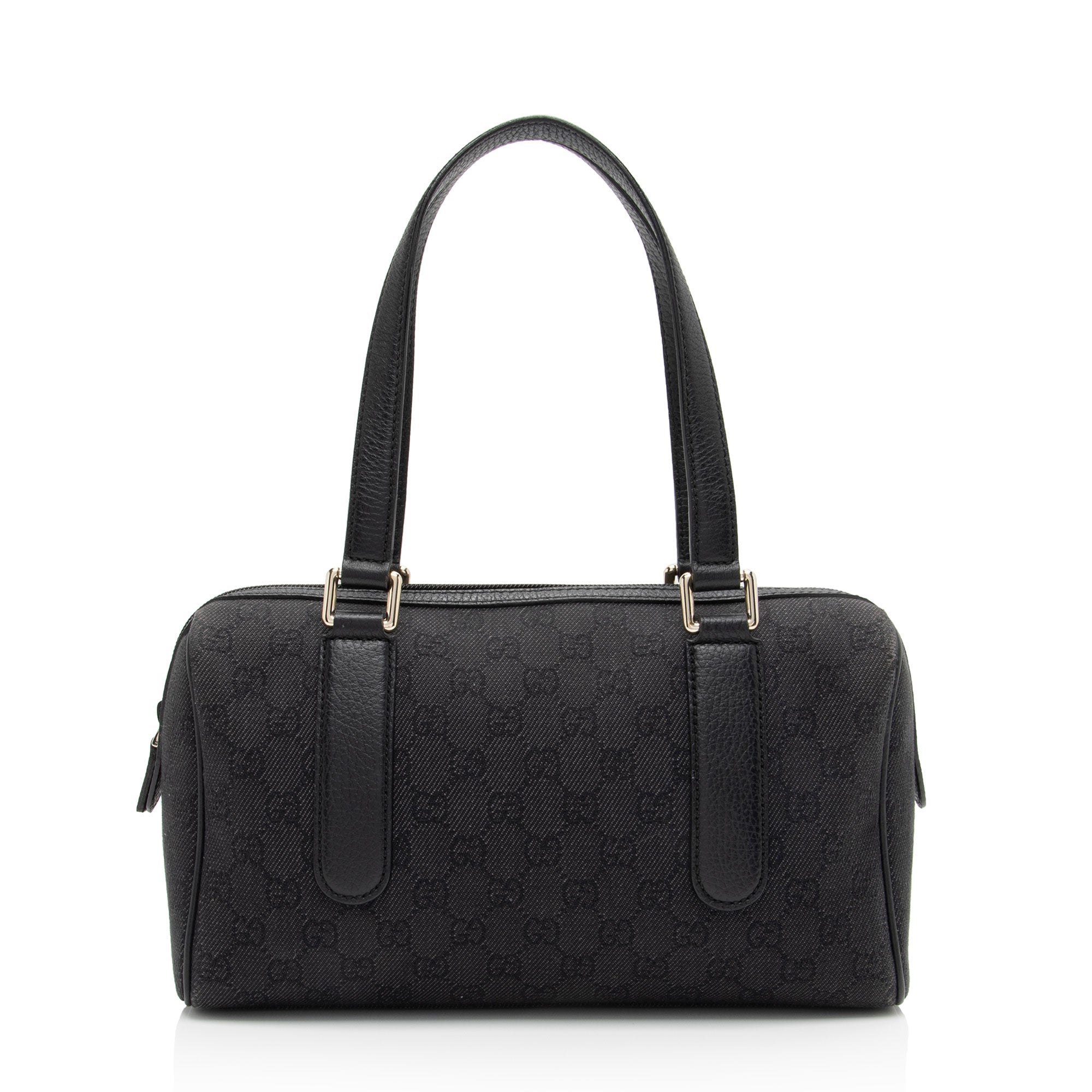 Gucci GG Denim Small Satchel (SHF-0xwQtu)