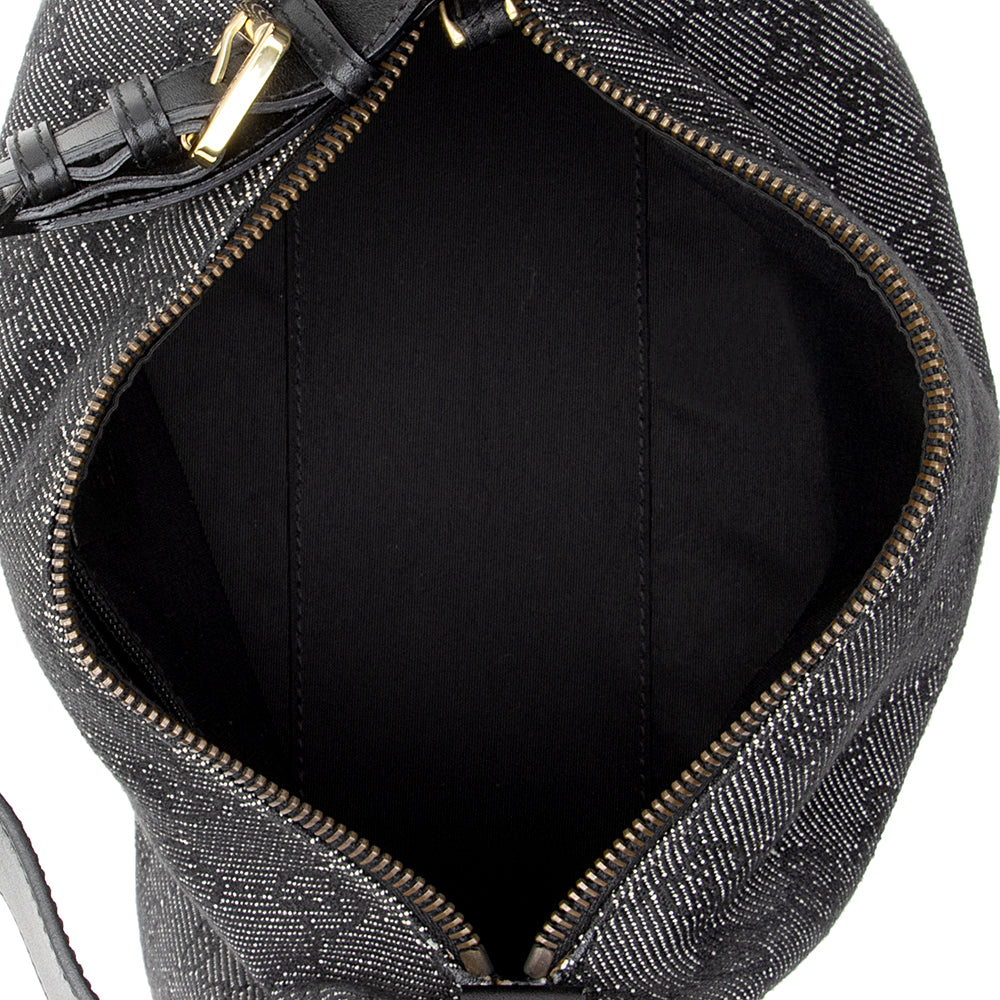 Gucci Gucci Denim Structured Shoulder Bag (SHF-19556)